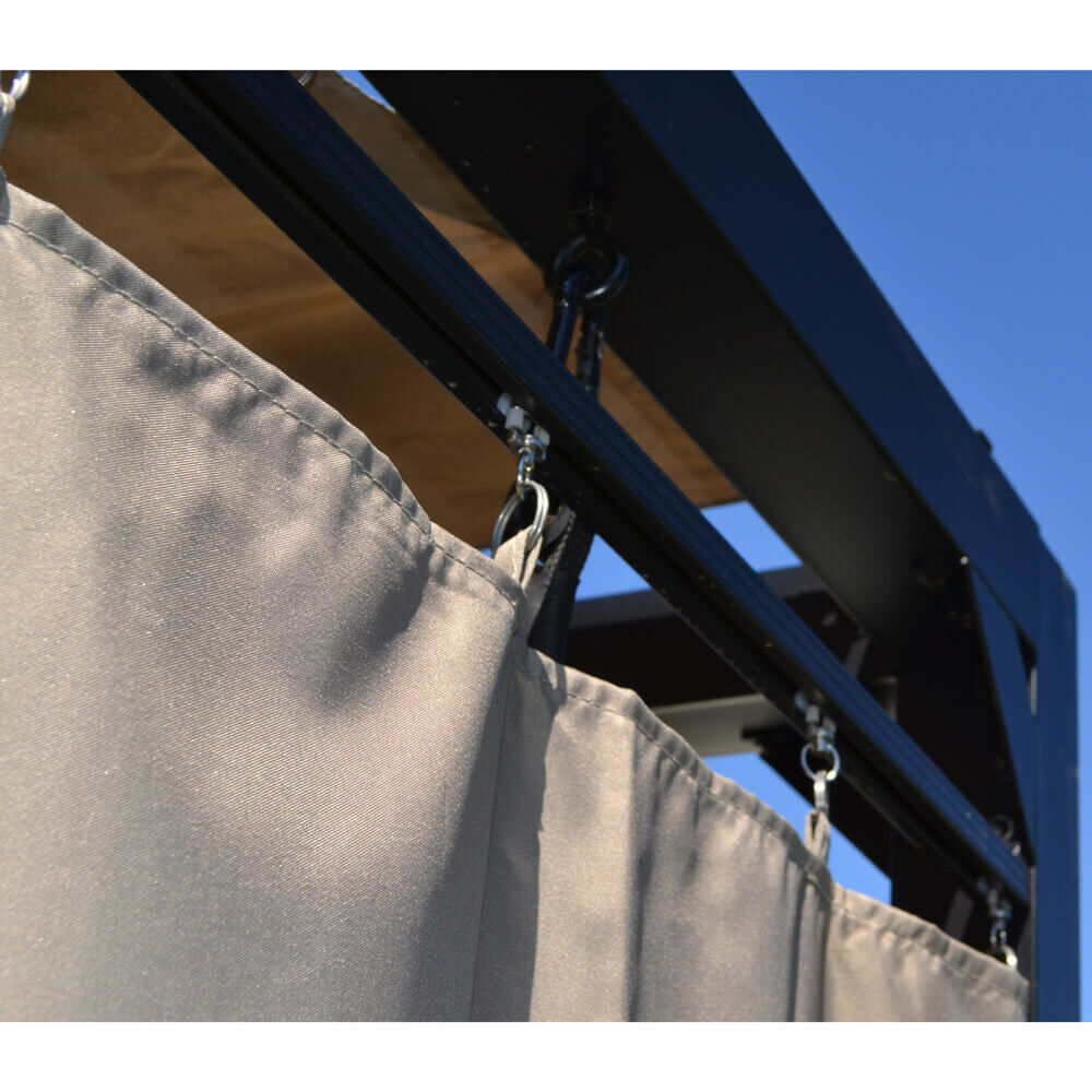 Vorhänge + Dach für Pavillon PROVENCE