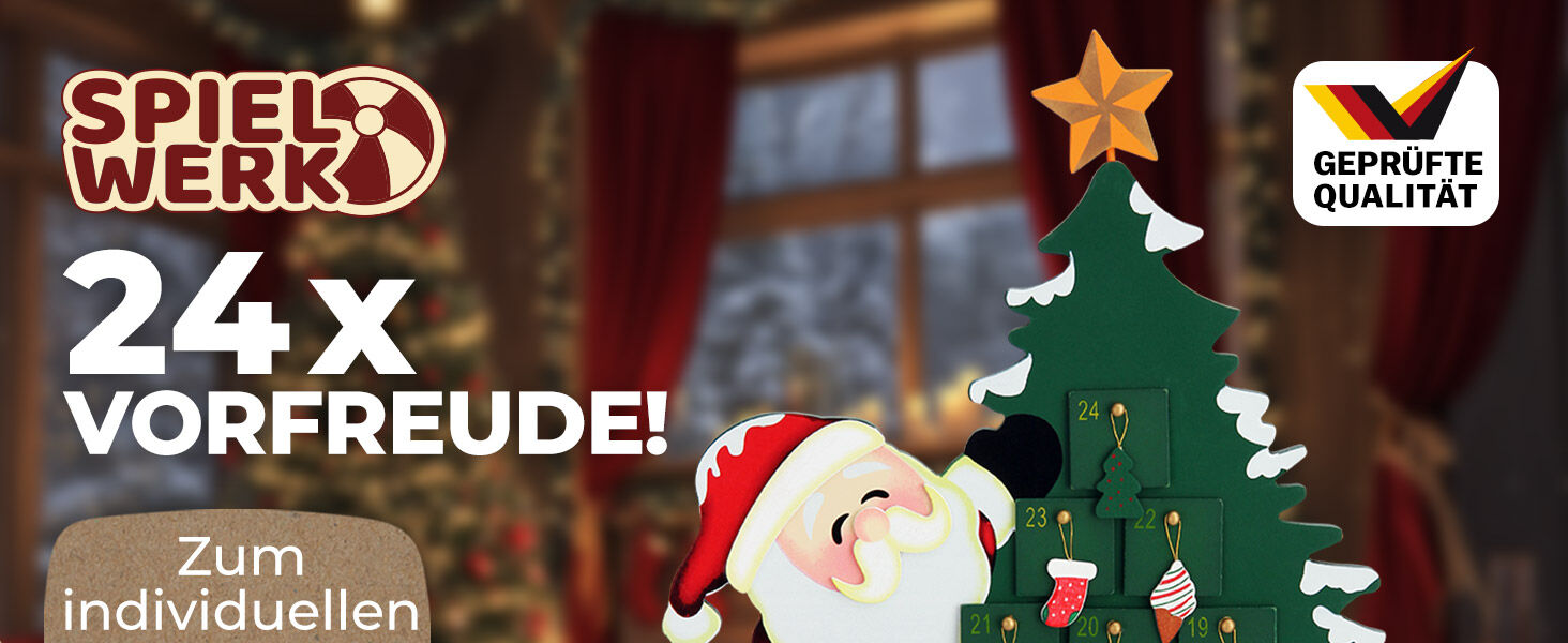 Adventskalender Weihnachtsmann