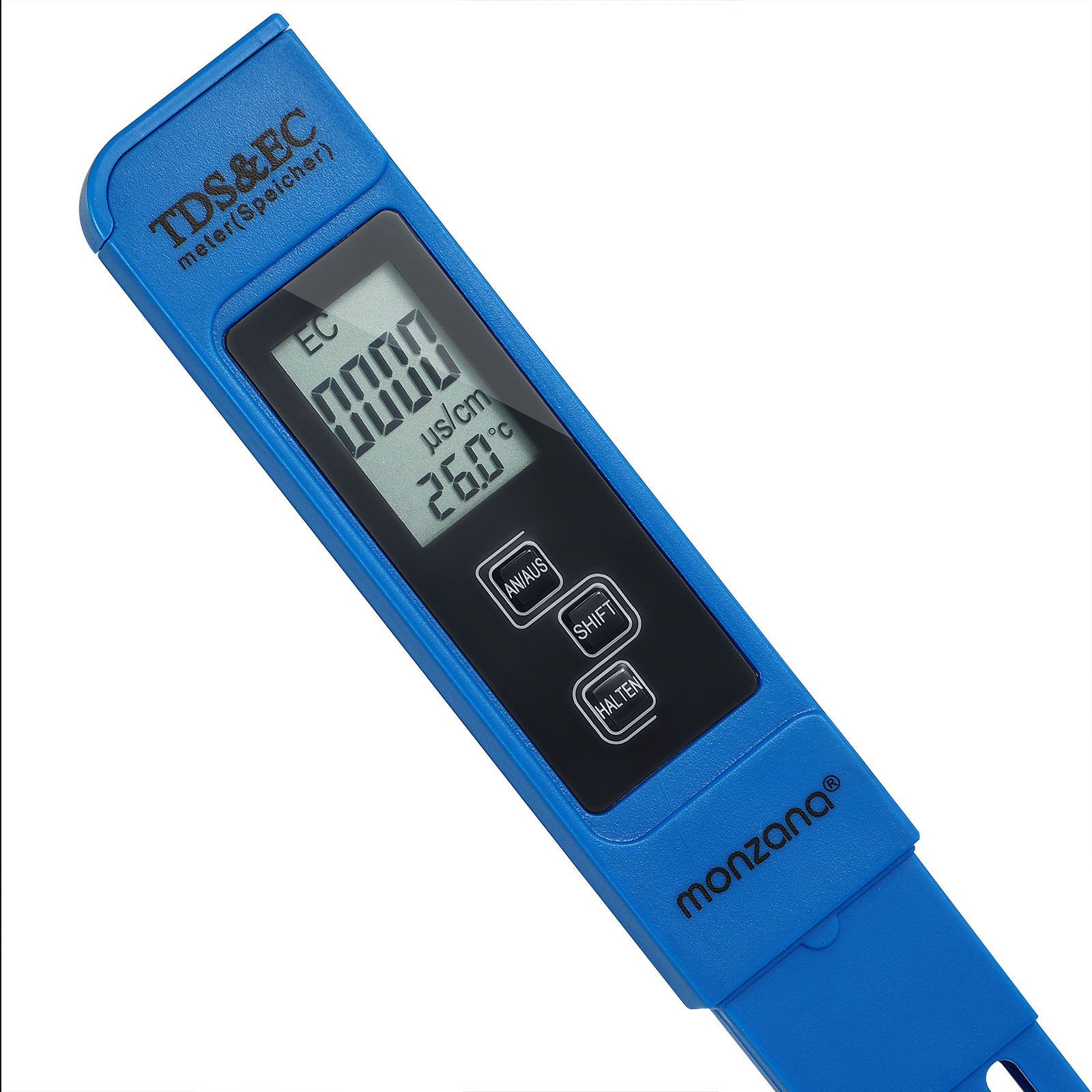 Digitaler Wassertester LCD Anzeige 3in1 TDS-, EC- und Temperaturmessgerät