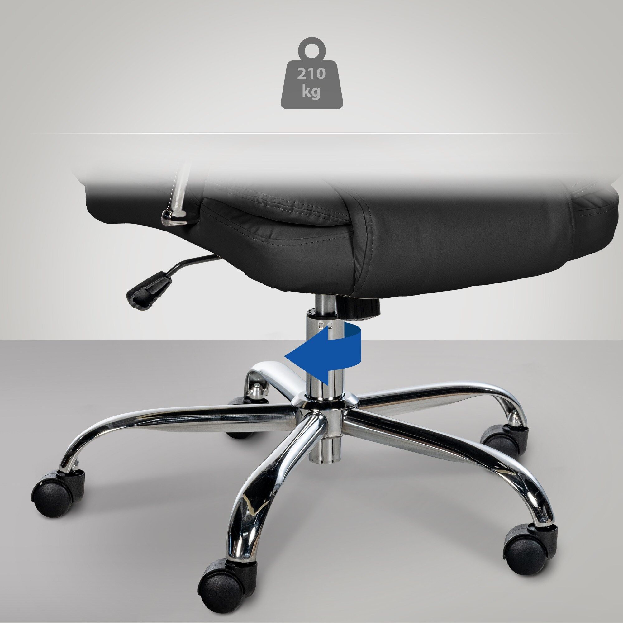 Bürostuhl BIG Xanthos, schwarz