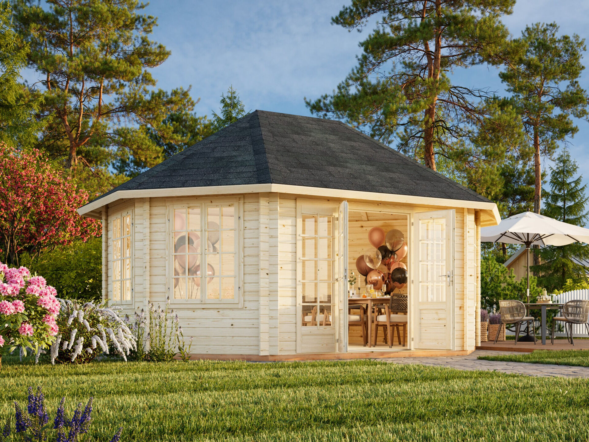 Palmako Pavillon Hanna 20,3 m²