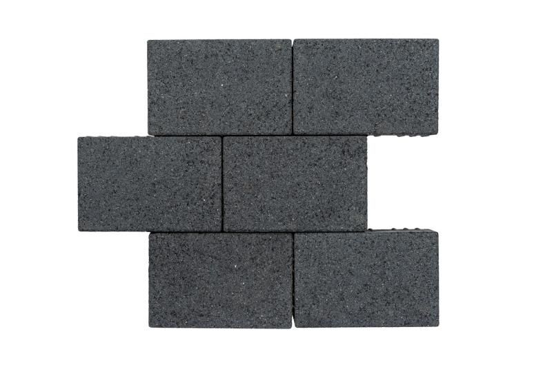 Pflasterstein Rechteckpflaster Crescendo 30x20x8 cm, Diamant-Schiefer mit Microfase