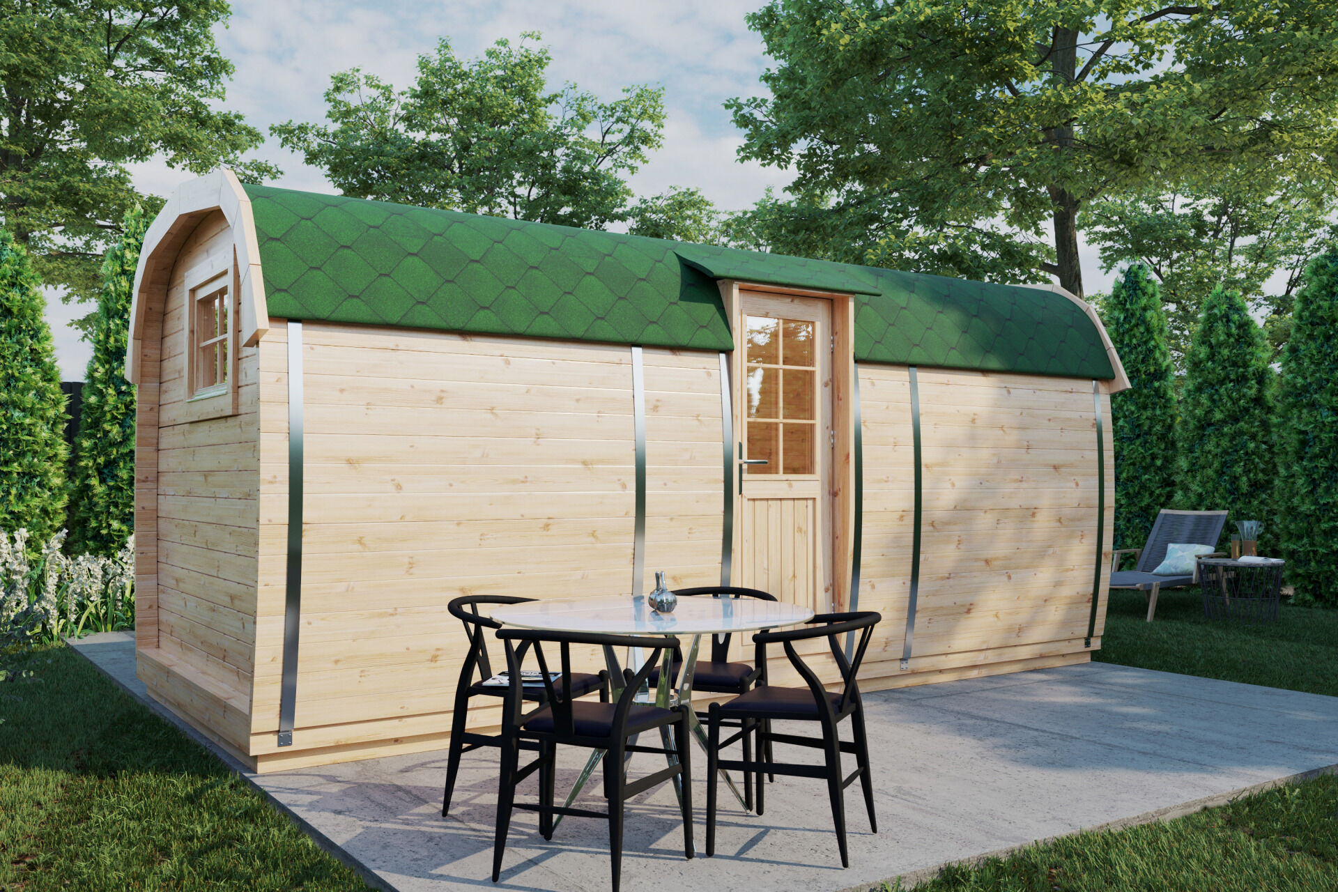 Camping Bus Tromso 230x480, montiert