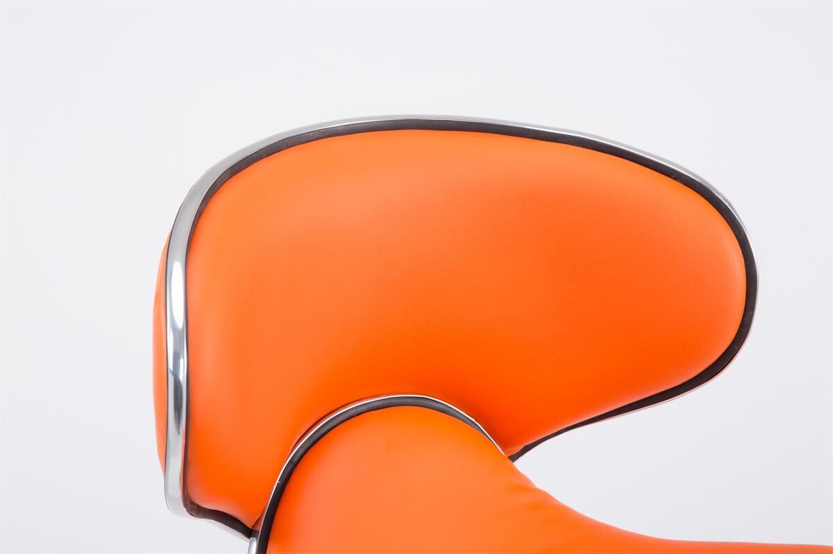 Barhocker Las Vegas V2 chrom, orange