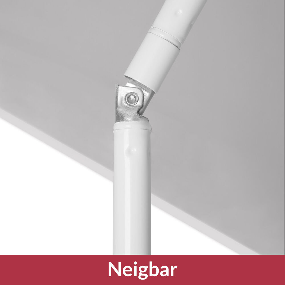 Sonnenschirm Cyprus Beige 180cm UV-Schutz 50+ Neigefunktion