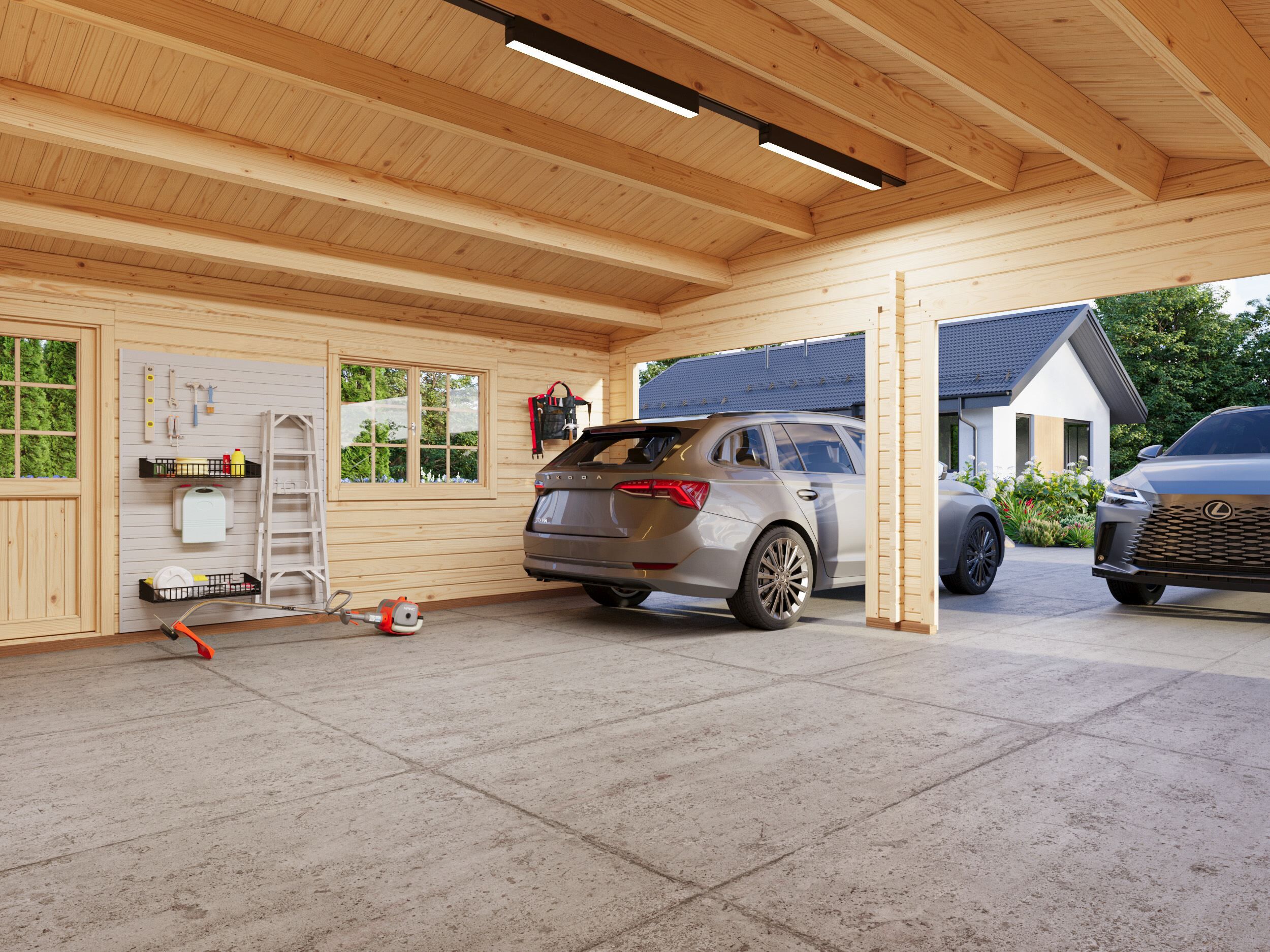 Palmako Holzgarage Roger 28,4 m²