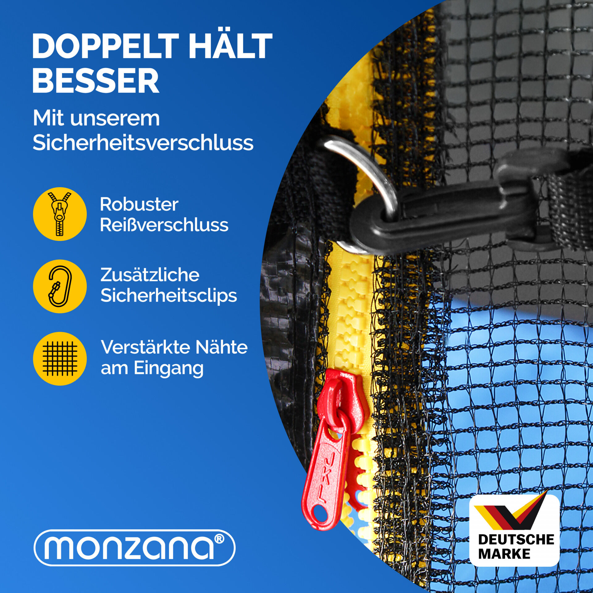 Sicherheitsnetz für Trampolin Ø244cm V1