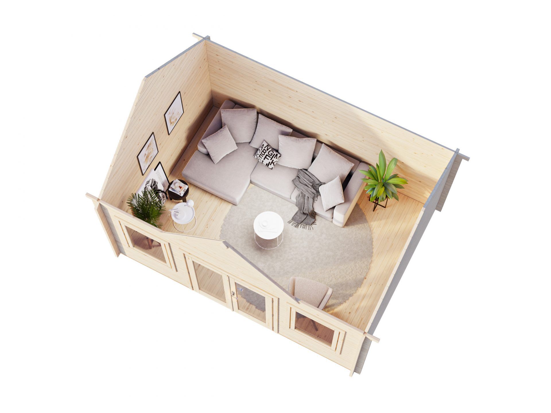 Palmako Gartenhaus Claudia 14,2 m²