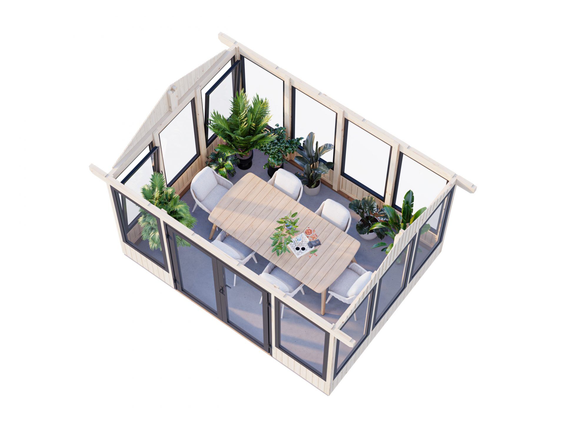 Palmako Glashaus Isabella 10,9 m2