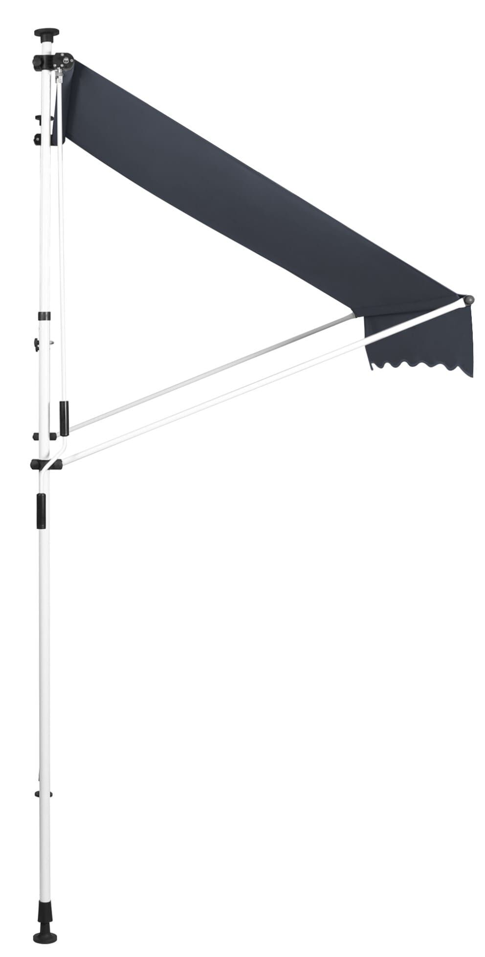 Klemmmarkise Westerly 300x120 cm, anthrazit