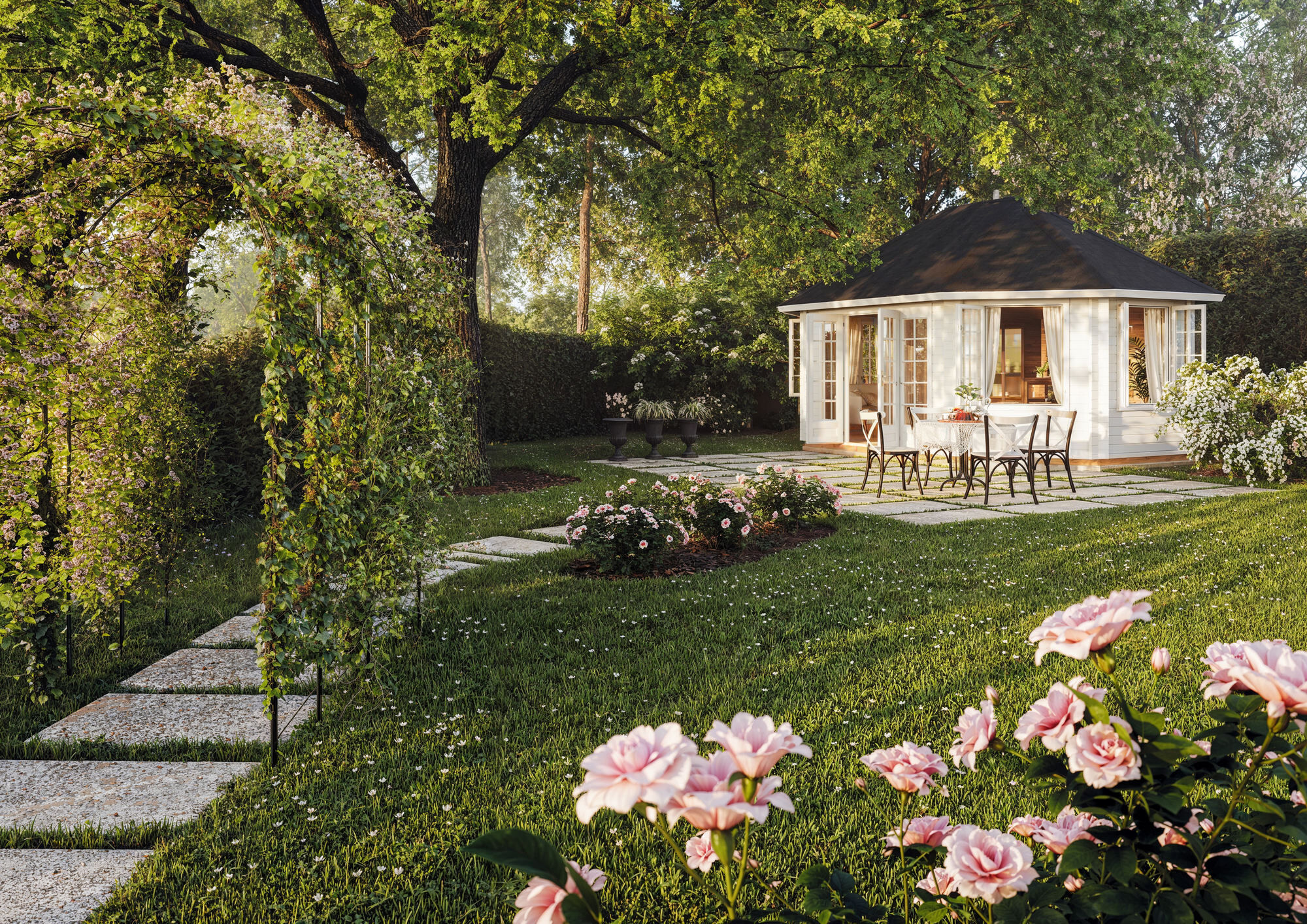 Palmako Pavillon Hanna 20,3 m²