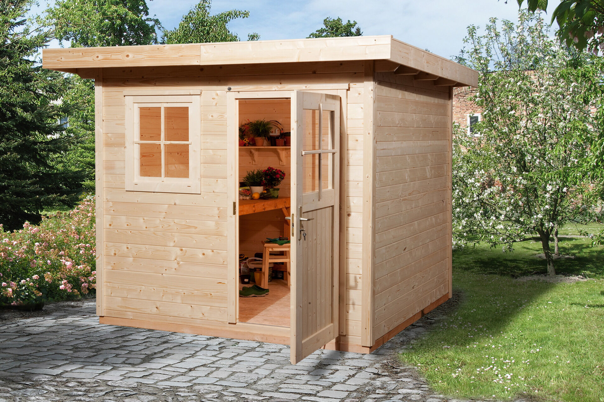 weka Gartenhaus 170 - 2,8x2,8m