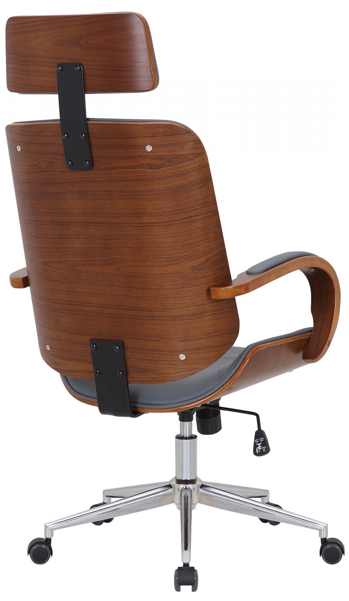 Bürostuhl Dayton, walnuss/grau