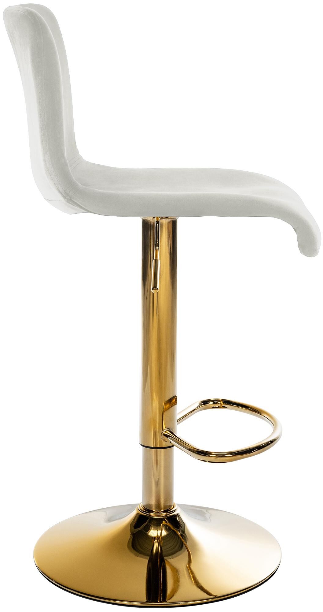 Barhocker Hoover Samt G, creme