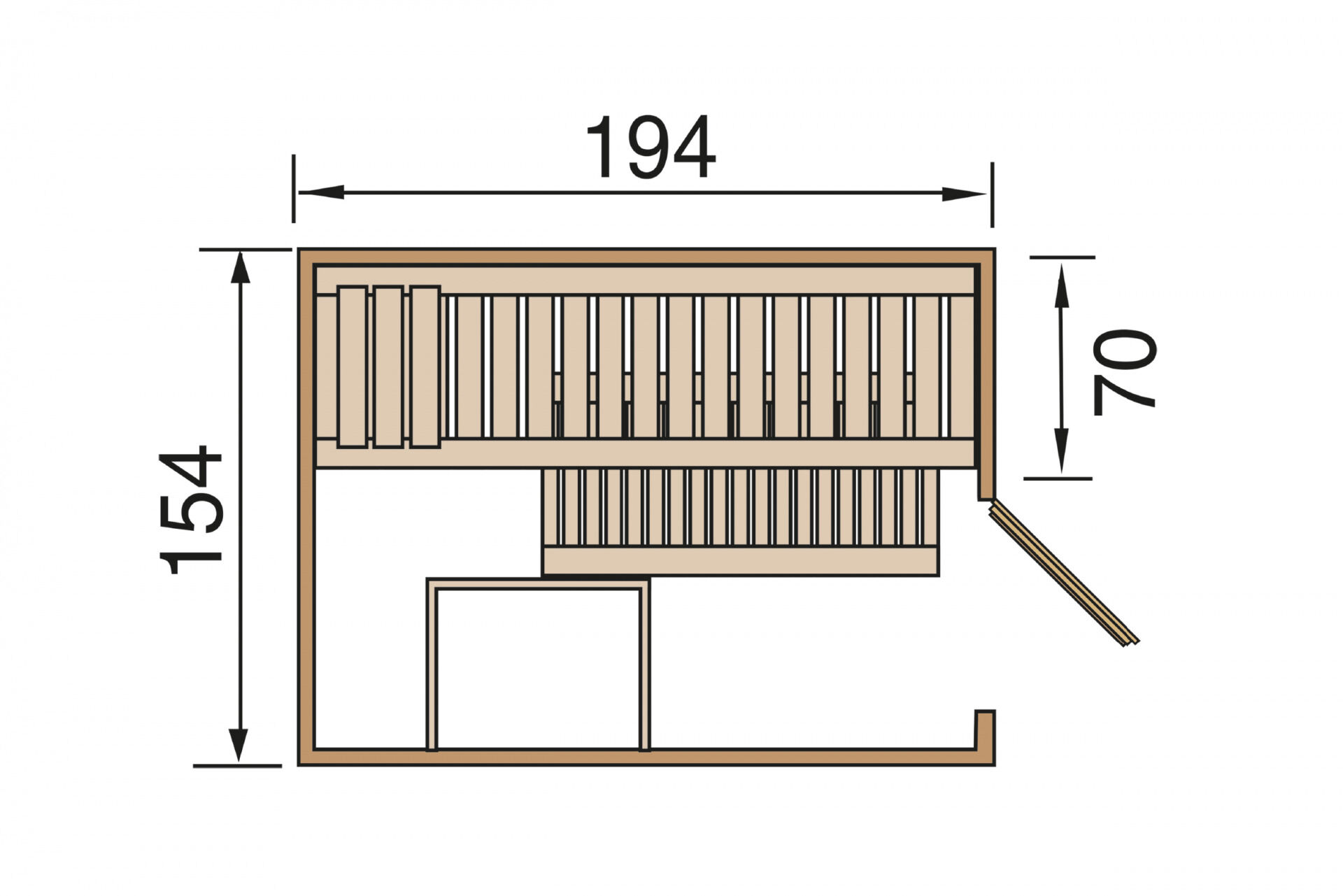 weka Elementsauna KAARINA 1
