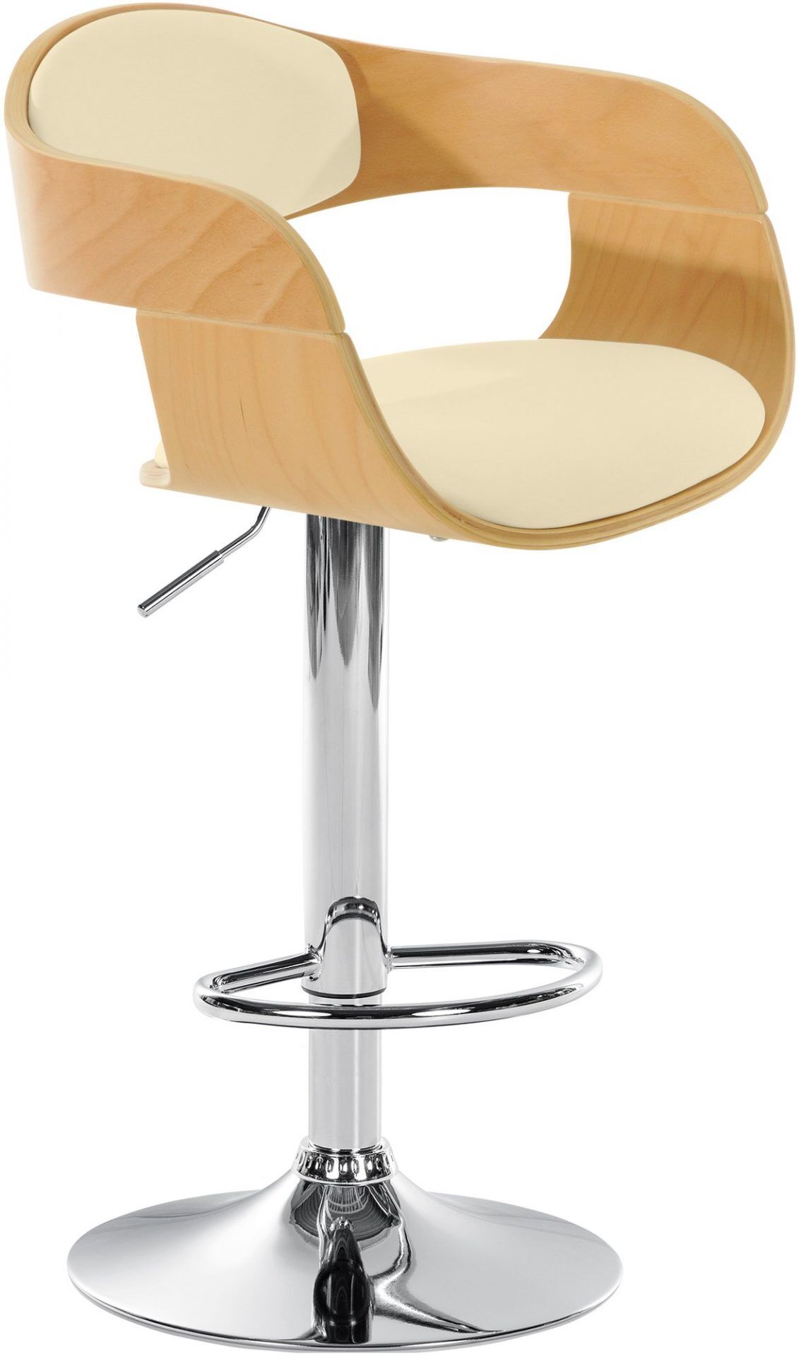 Barhocker Kingston C, natura/creme