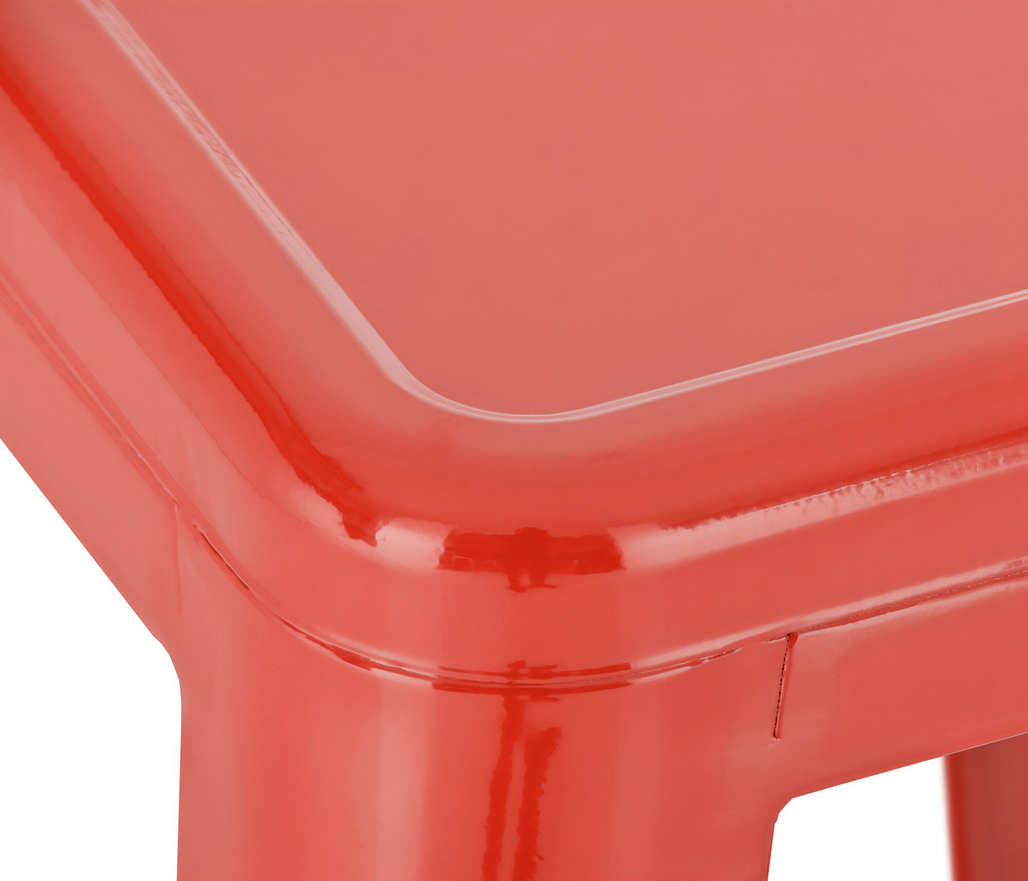 4er Set Barhocker Joshua, rot