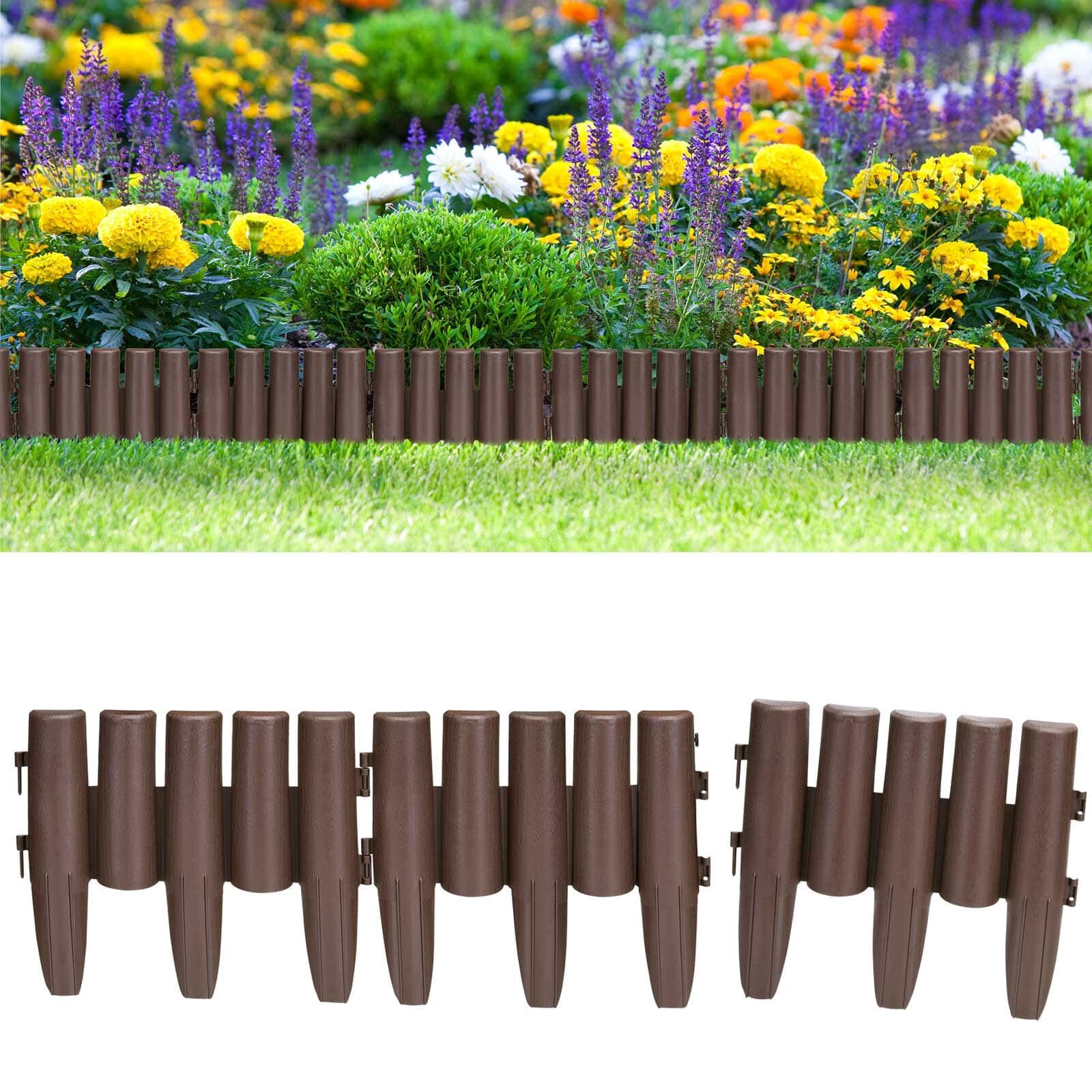 Beeteinfassung Braun 2,24m