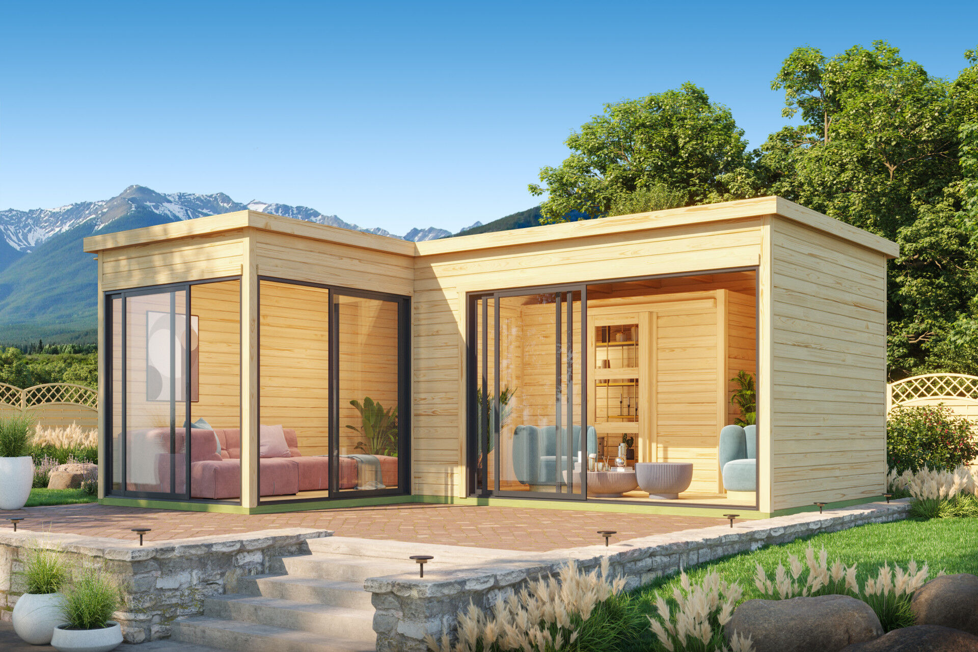Lasita Maja Gartenhaus Domeo 11