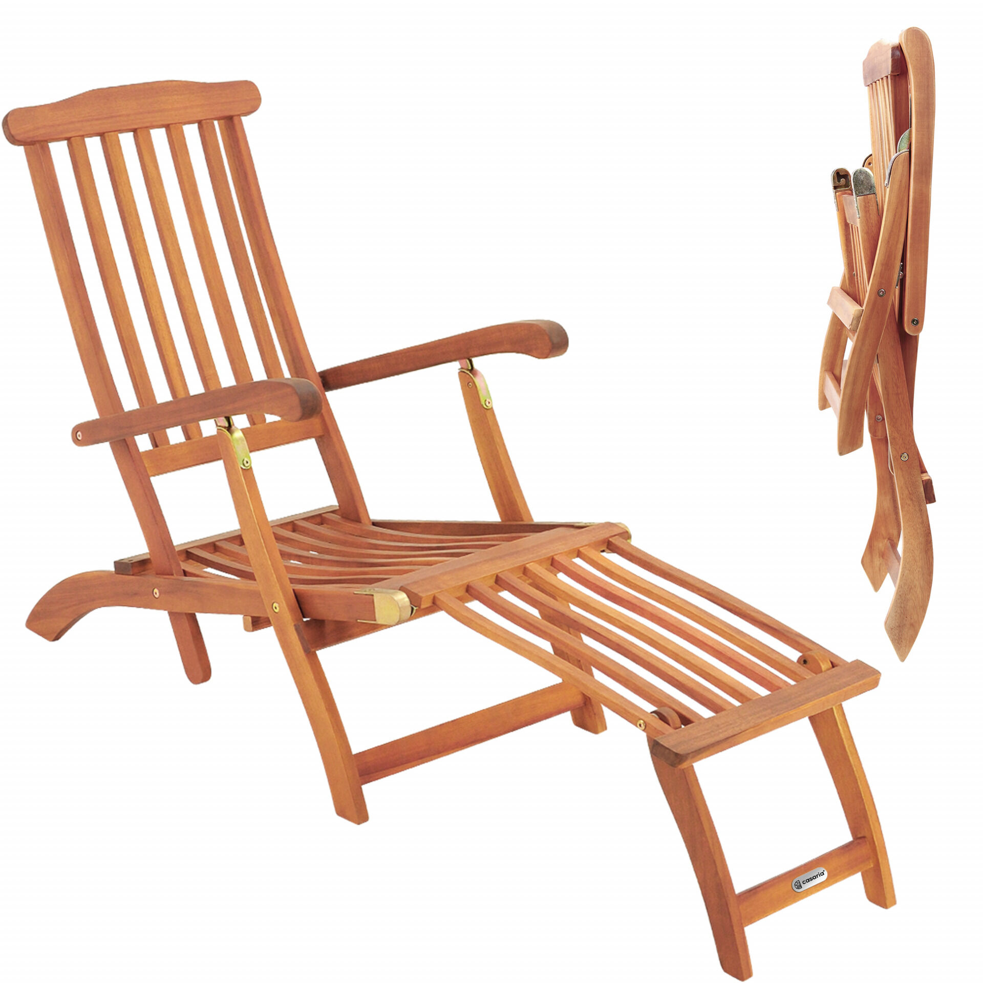 Gartenliege Queen Mary® Akazienholz FSC®-zertifiziert 169x54x95cm
