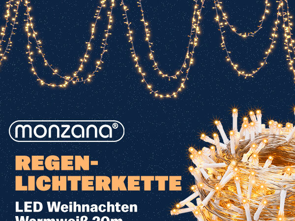 Lichterkette Weihnachten inkl Fernbedienung