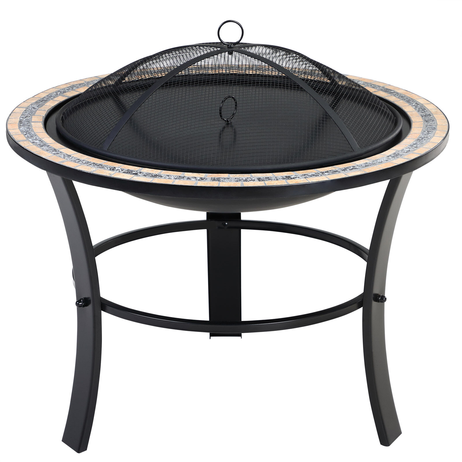 Feuerschale Fuego Mosaik Stahl Ø76cm