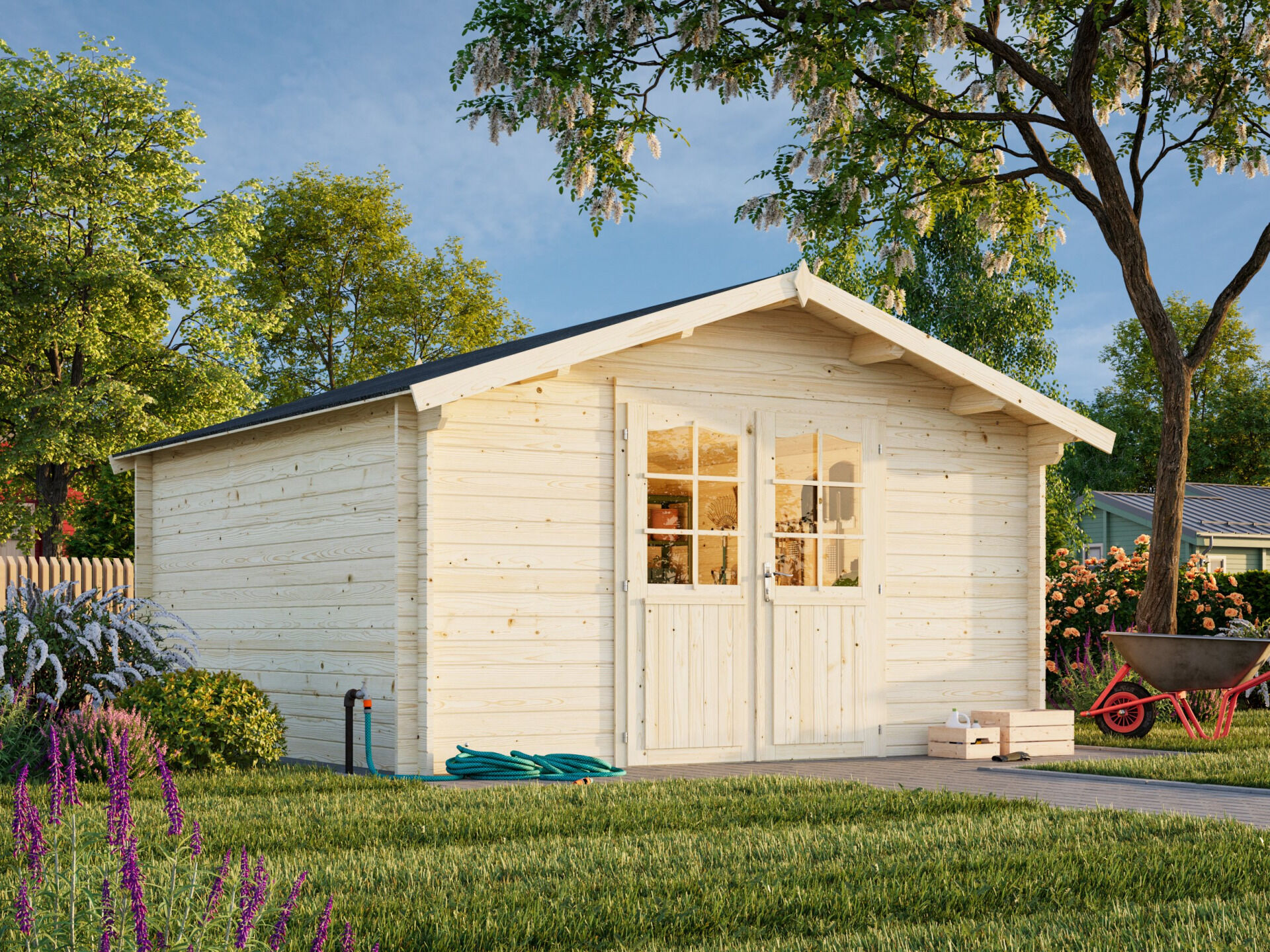 Palmako Gartenhaus Lotta 13,9 m²