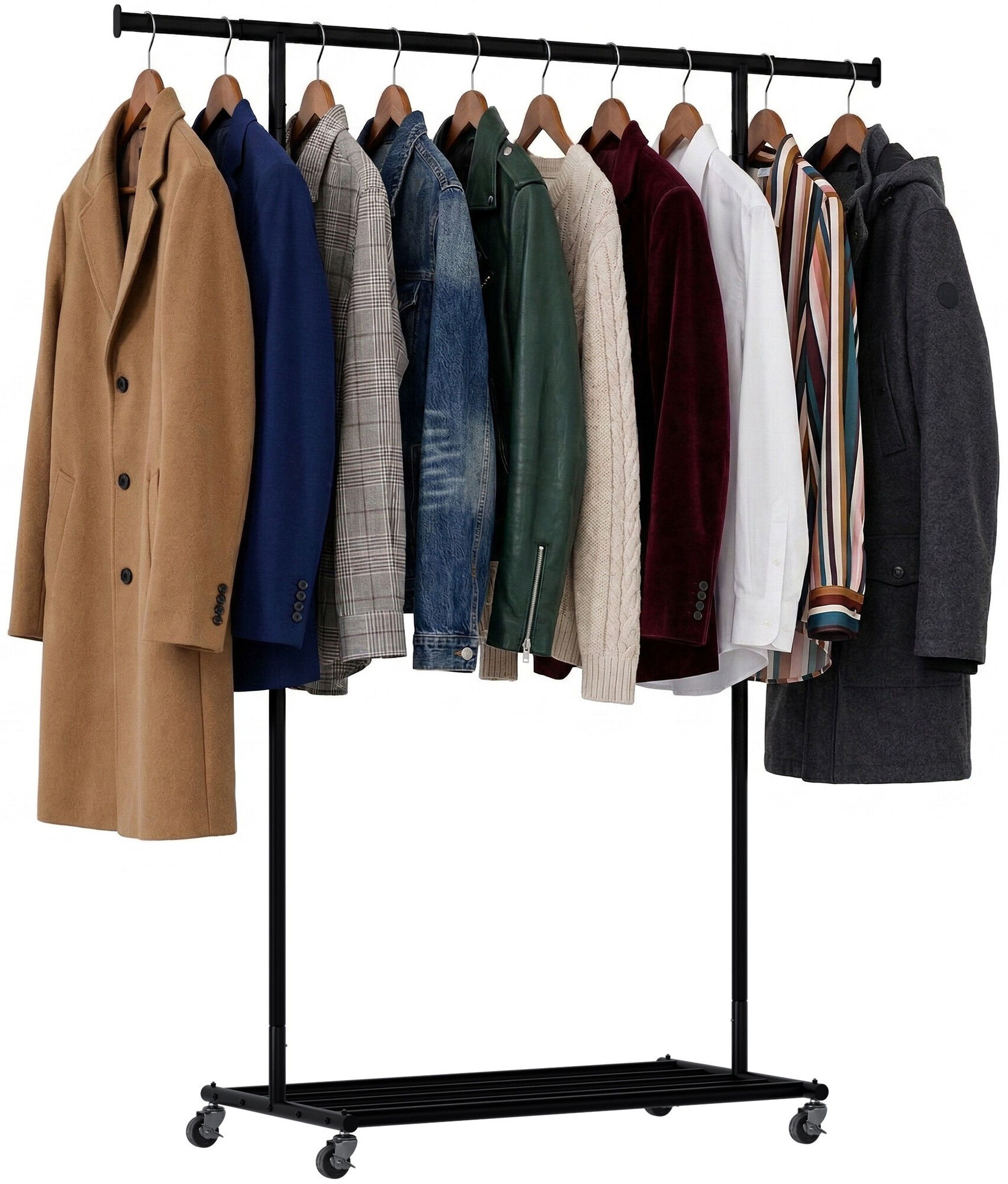 Kleiderständer Bernis, schwarz