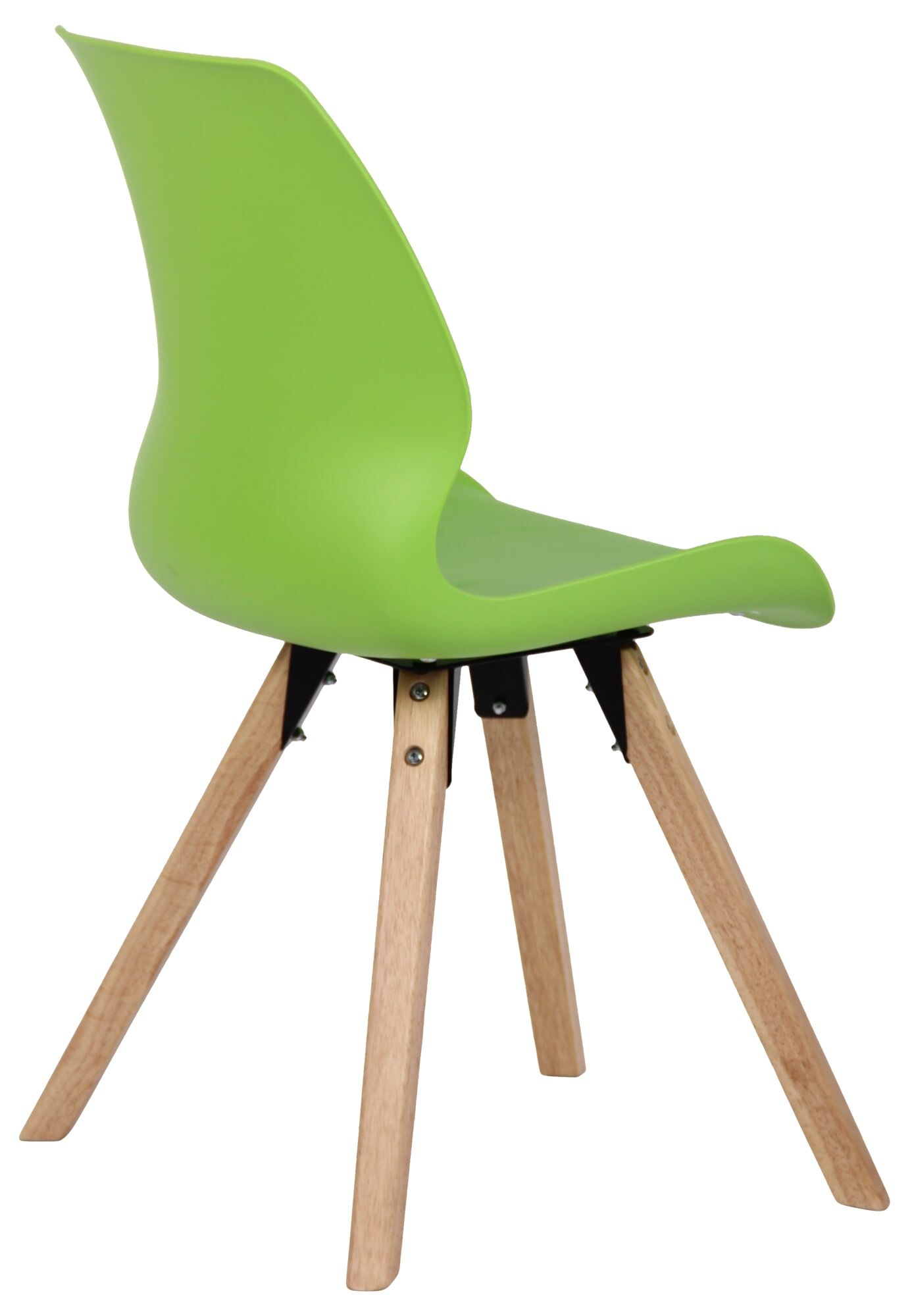 2er Set Stuhl Luna Kunststoff, grün