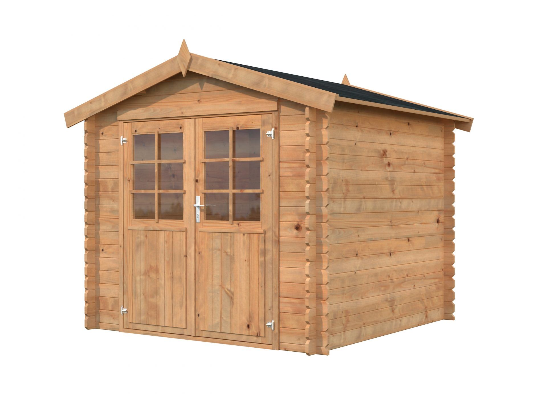 Gartenhaus Holz 2,3x2,3m Aktion 74