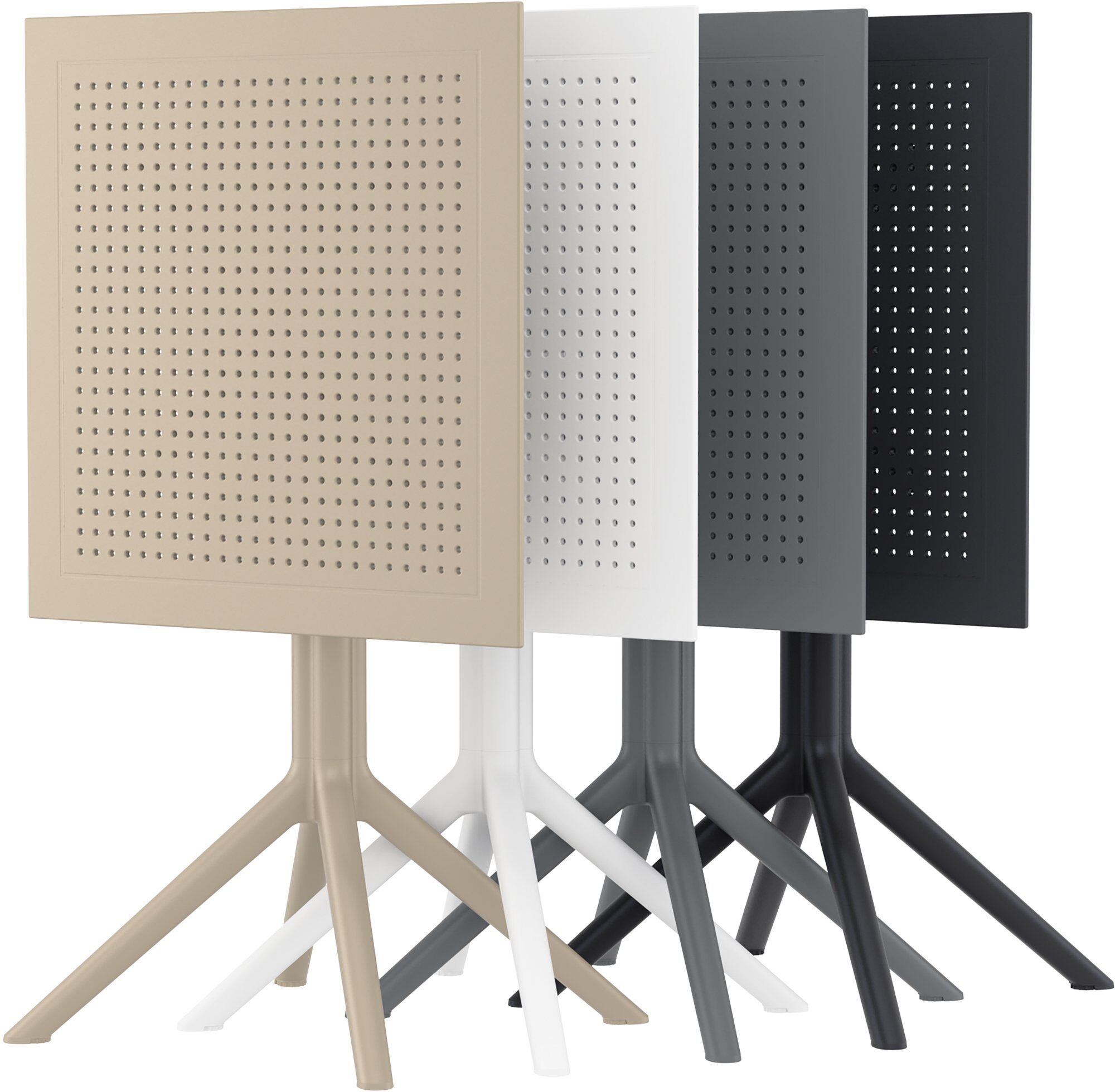 Klapptisch Sky eckig, taupe