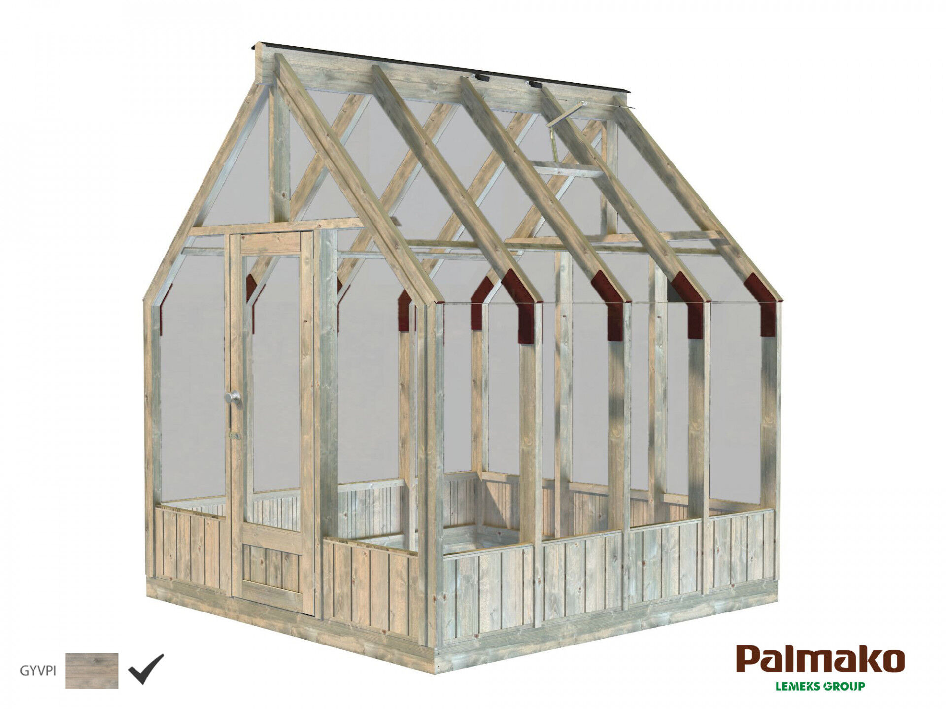 Palmako Gewächshaus Emilia 5,4 m²