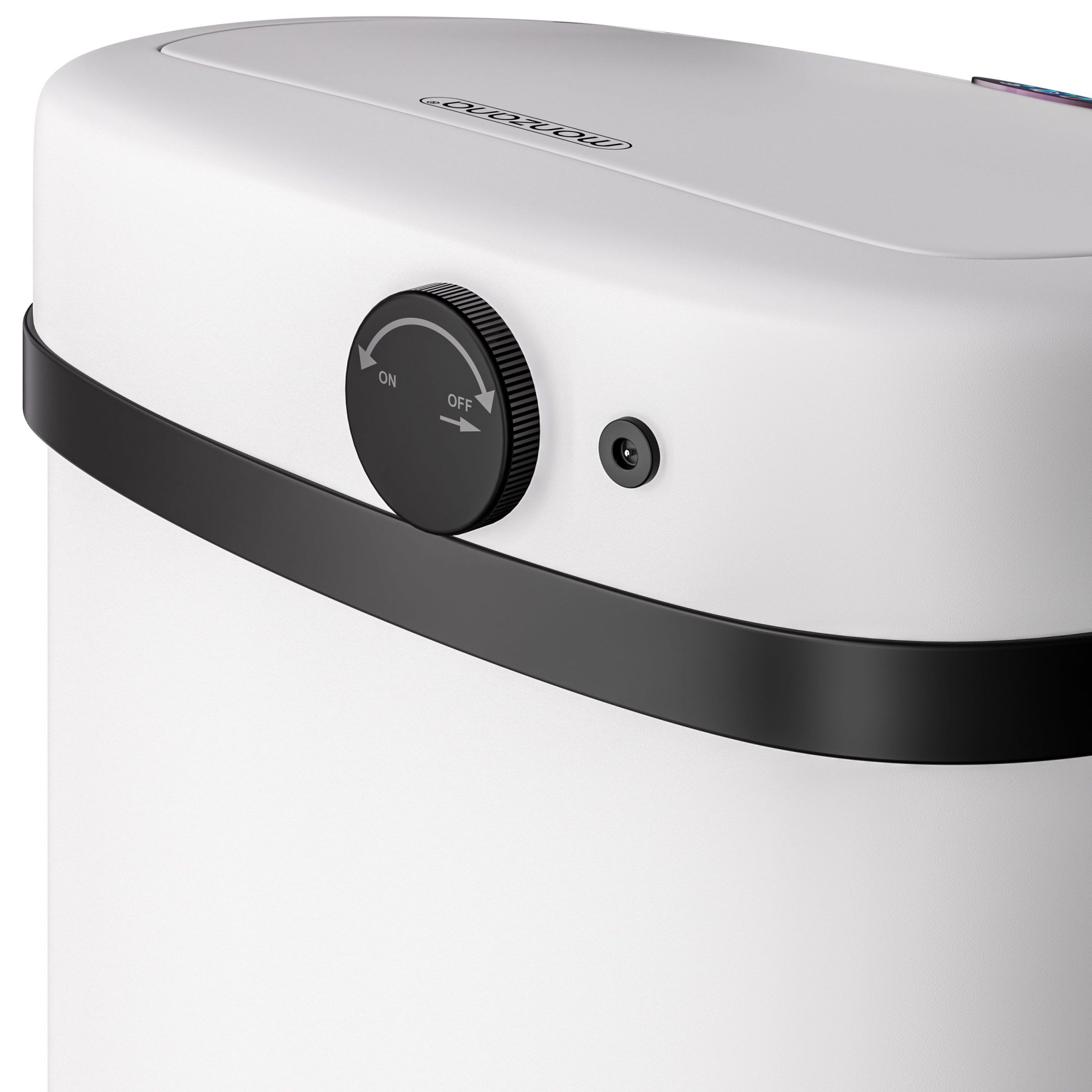 Sensor Mülleimer Edelstahl Weiß 50L