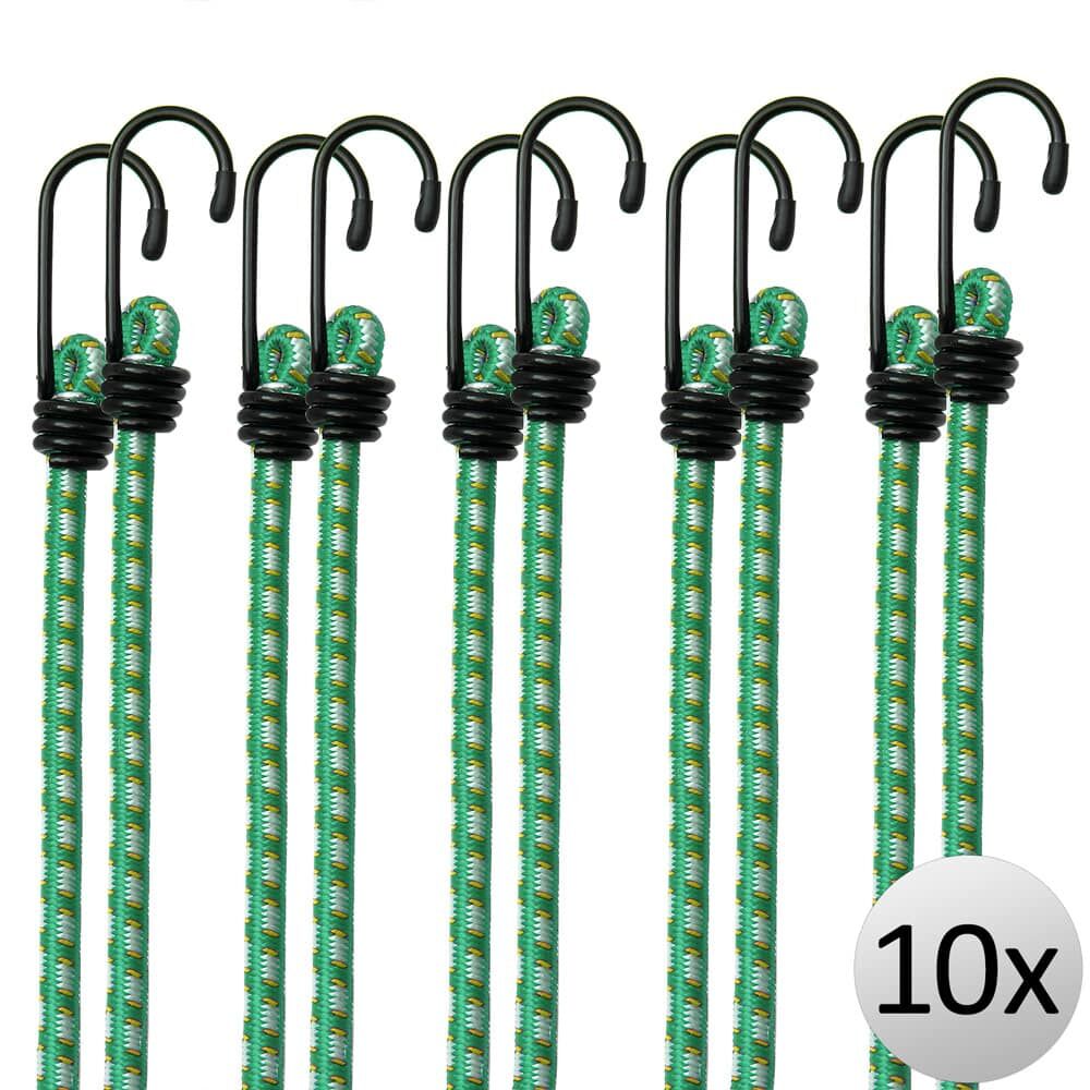 Spanngummi 10er-Set Grün Expander 61cm