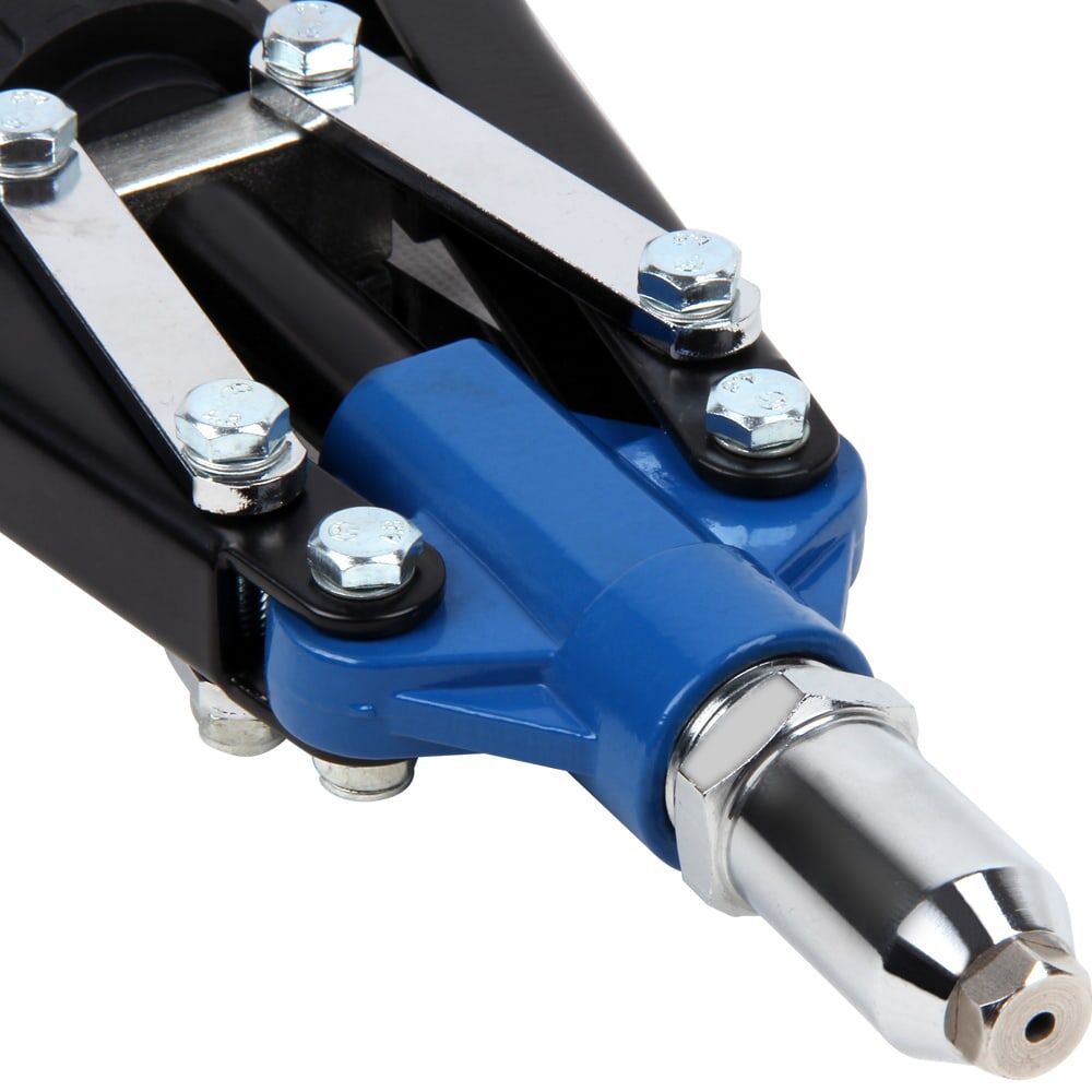 Nietzange mit 5 Mundstücken