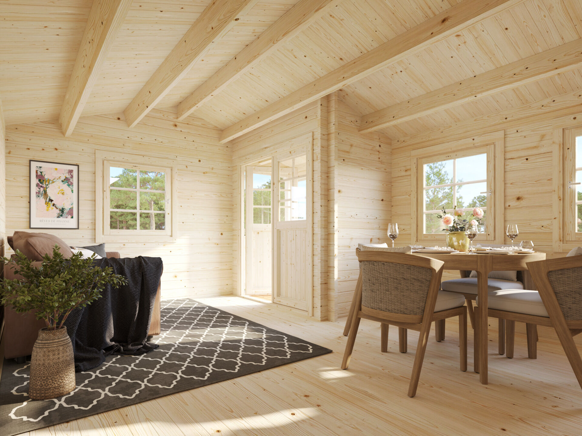 Palmako Gartenhaus Susanna 16,4 m²