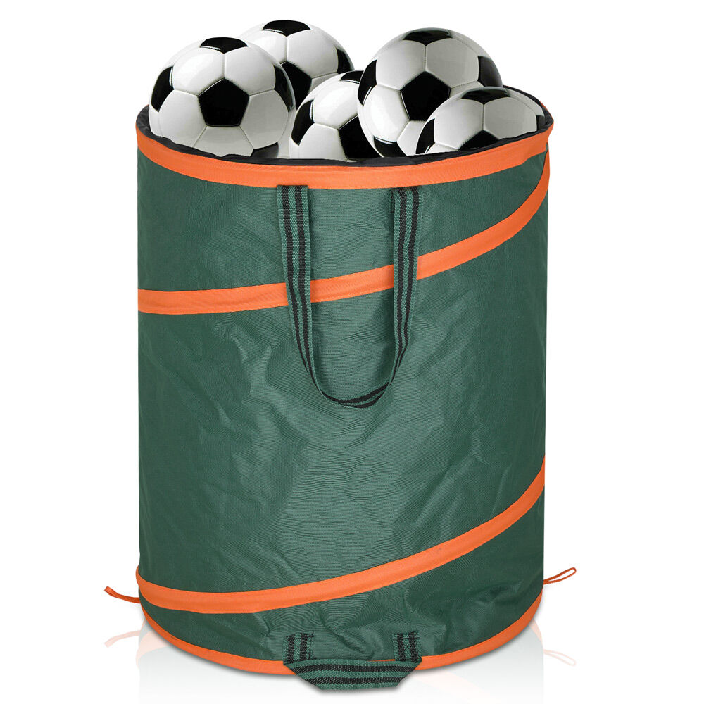 Popup Gartenabfallsack 3er-Set Grün je 165 Liter