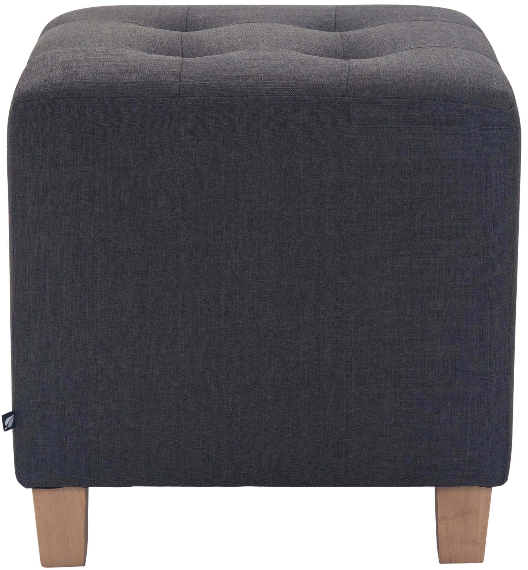 Sitzhocker Pharao, antik-hell, dunkelgrau