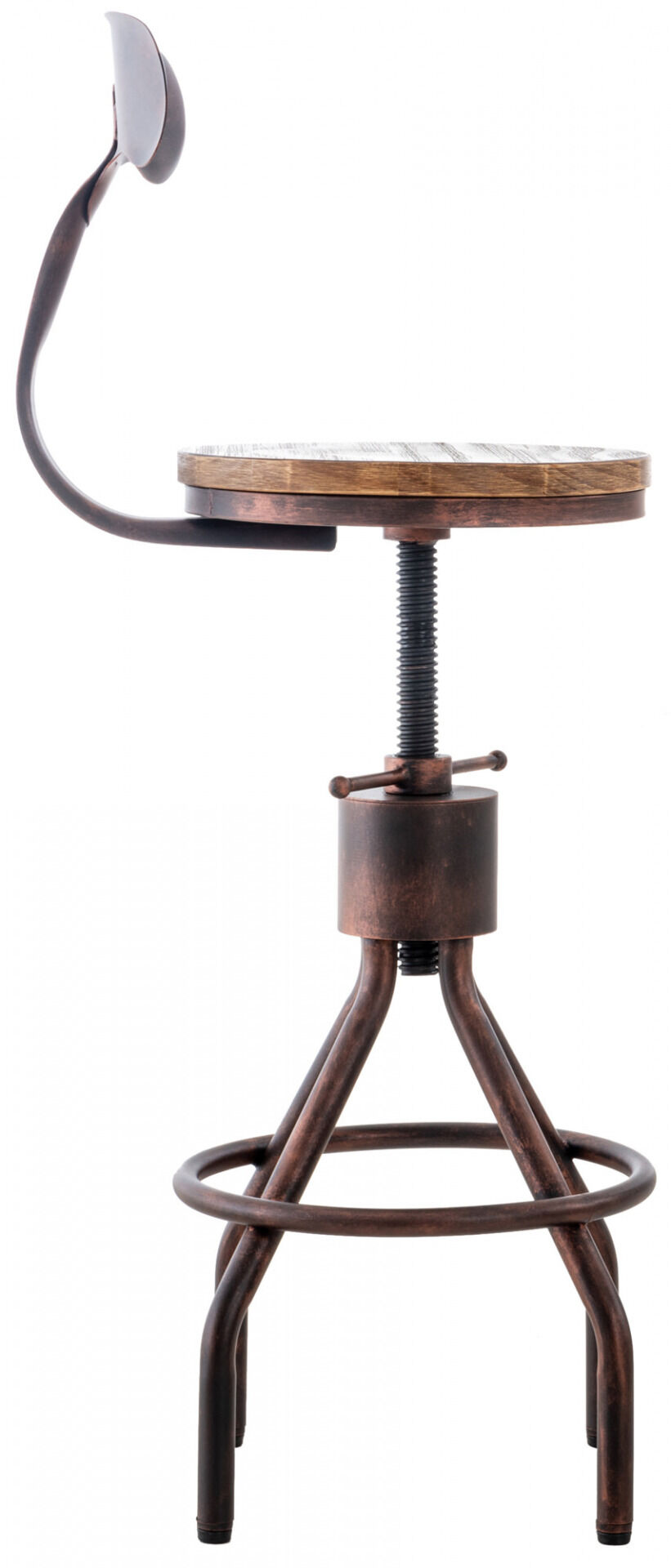 2er Set Barhocker Hanam, bronze