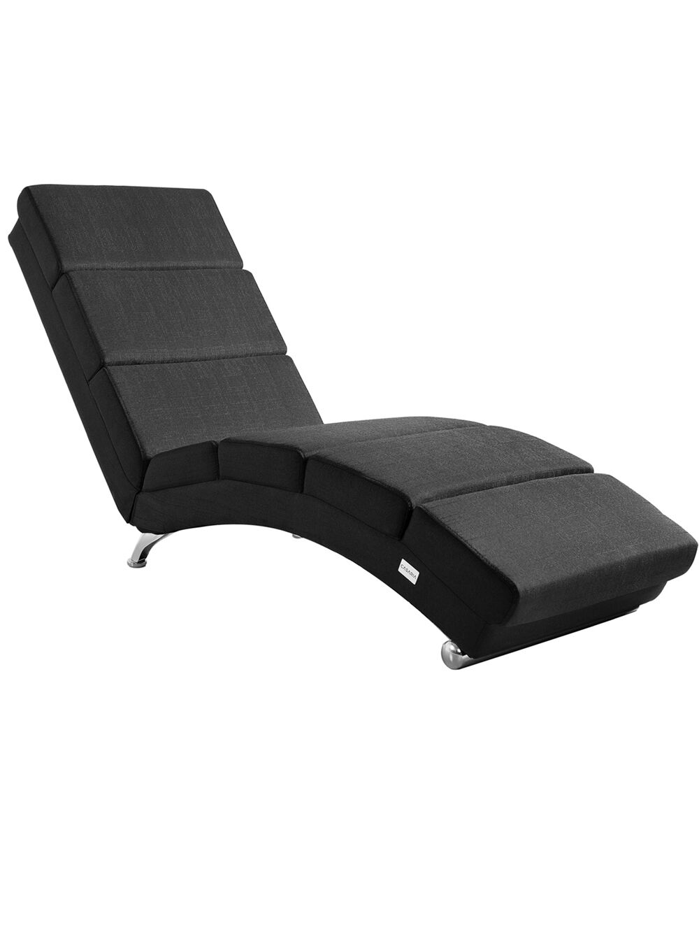 Relaxliege London Anthrazit Webstoff