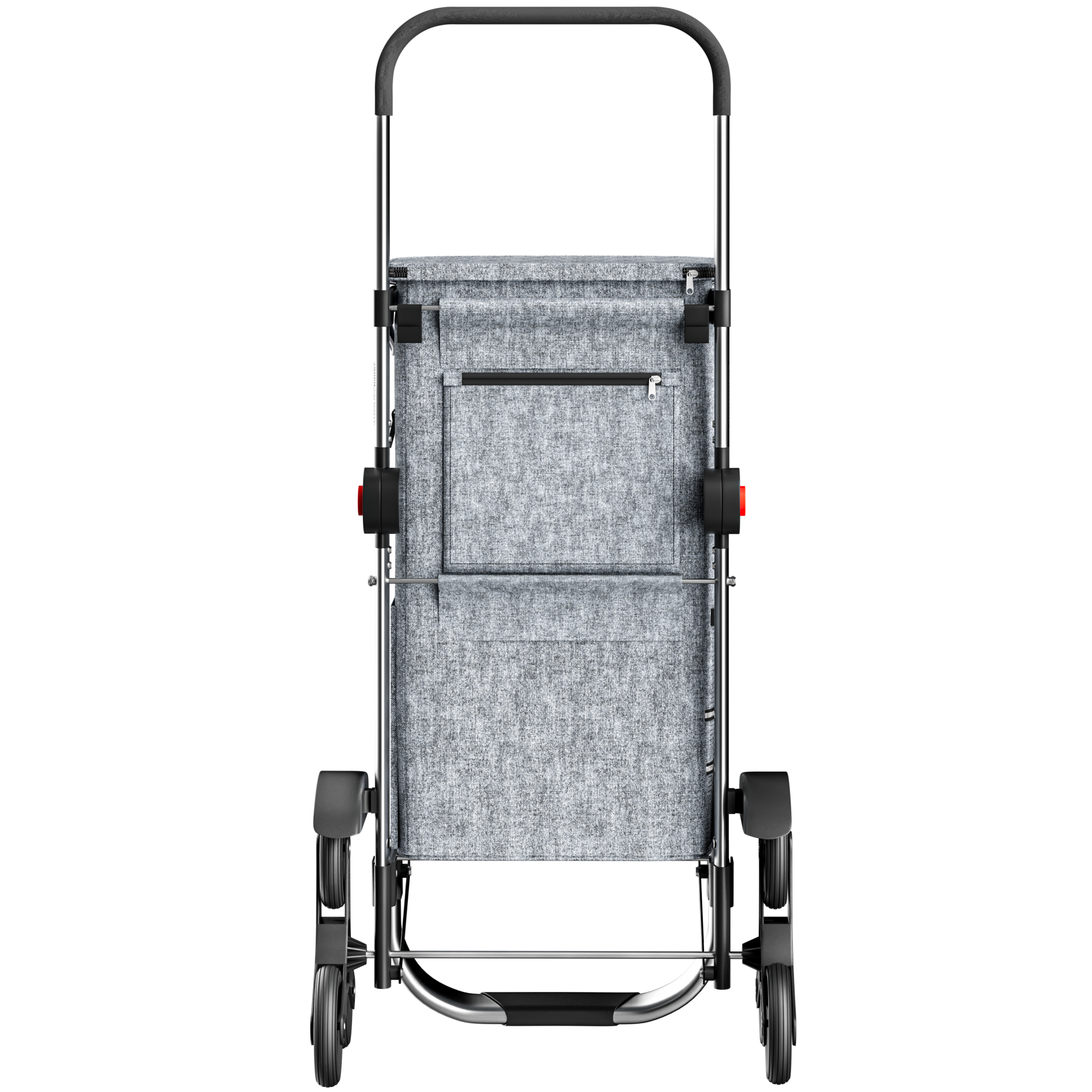 Einkaufstrolley Treppensteiger Grau