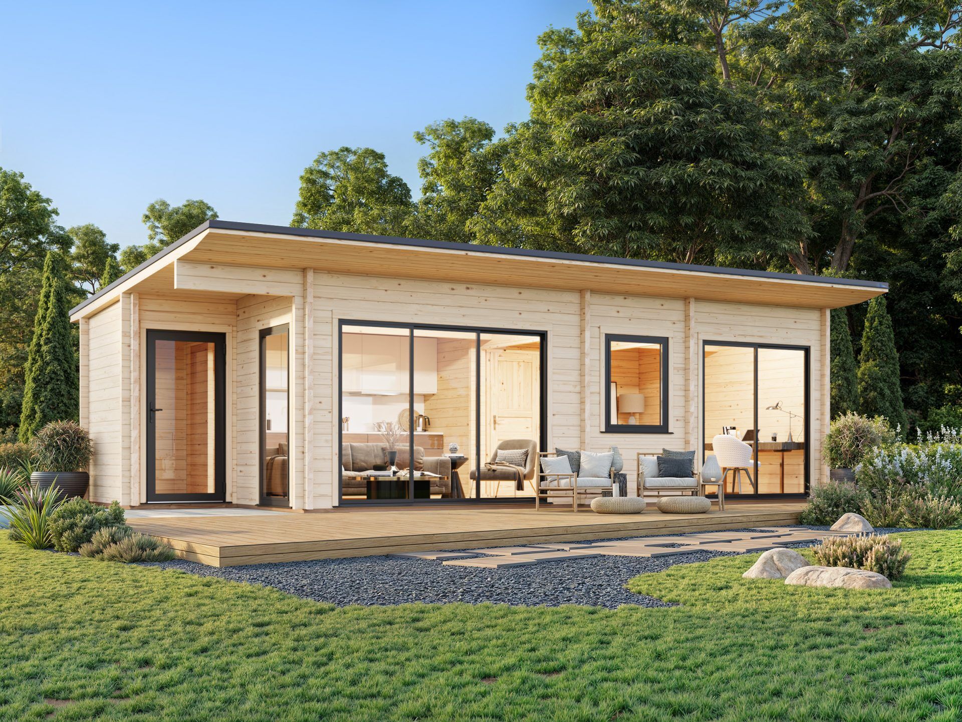 Palmako Ferienhaus Cecilia 32 m2