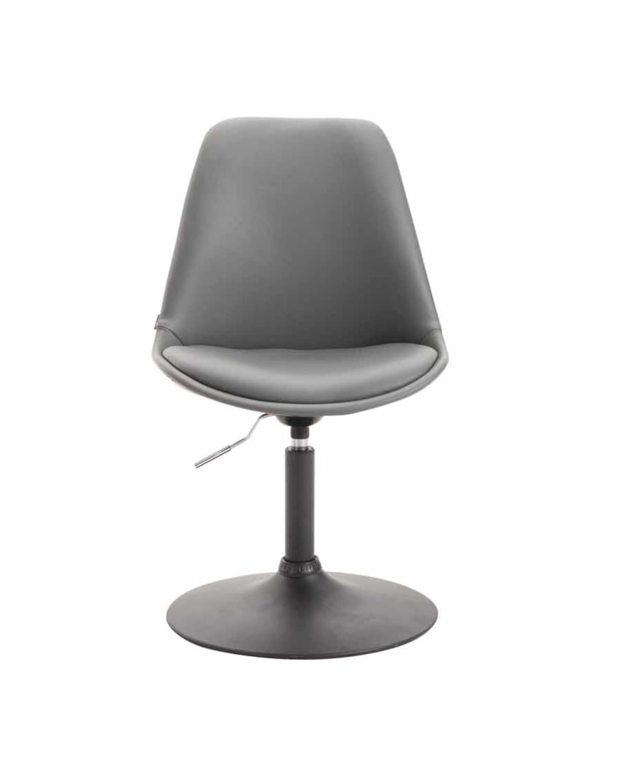 4er Set Esszimmerstühle Maverick B Kunstleder, grau