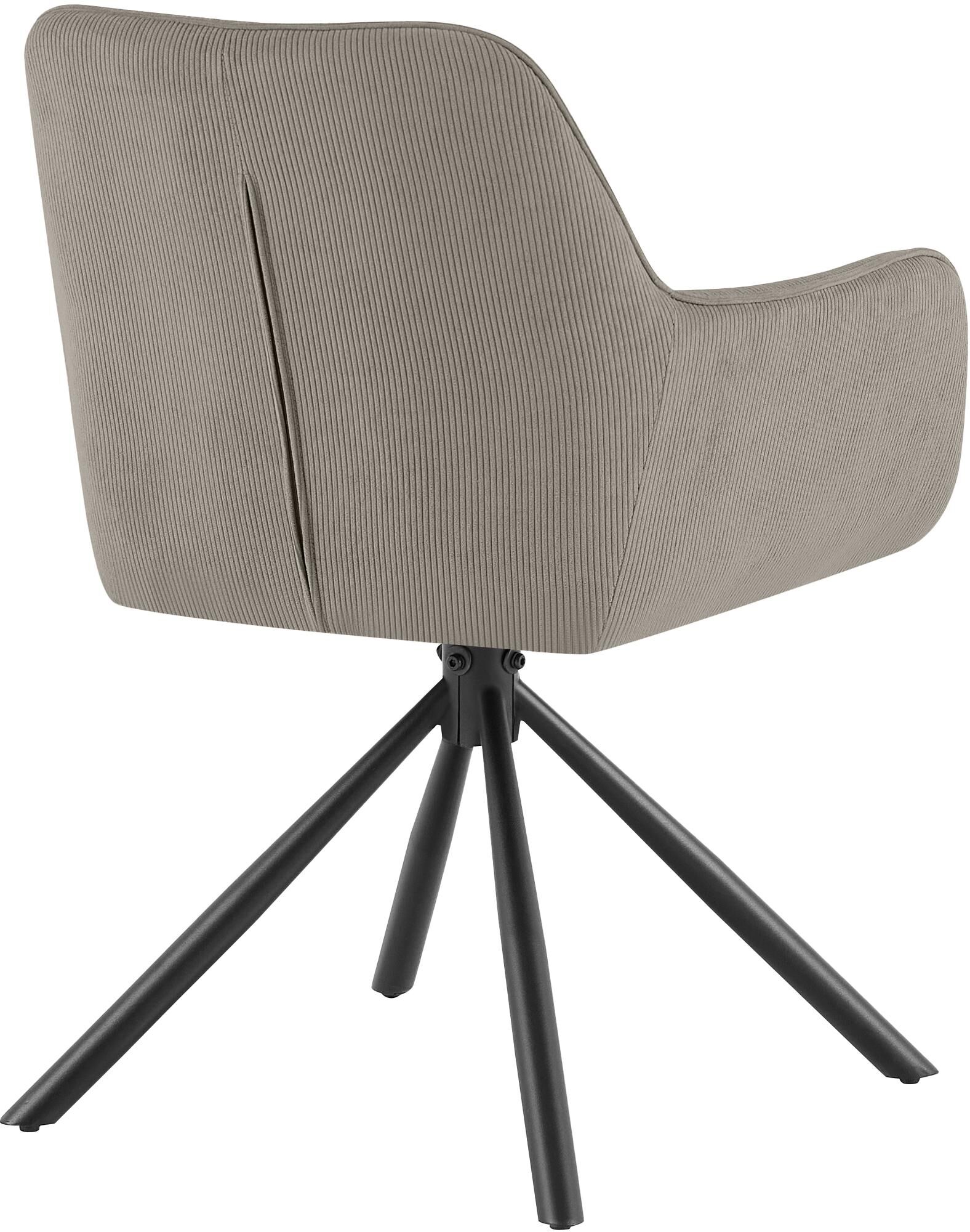 Stuhl Tipton Cord, taupe