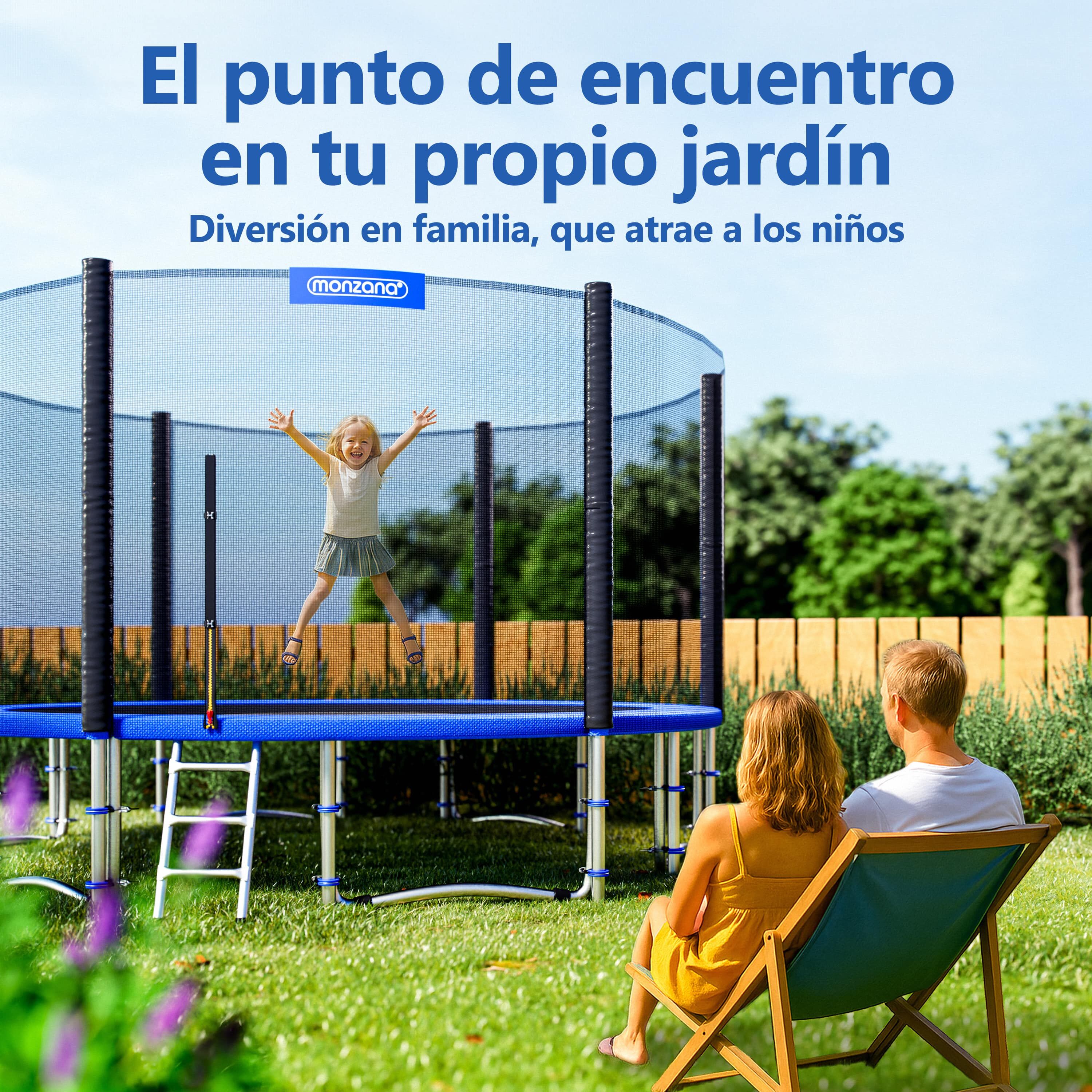 Trampolin Ø427cm inkl Sicherheitsnetz TÜV SÜD GS
