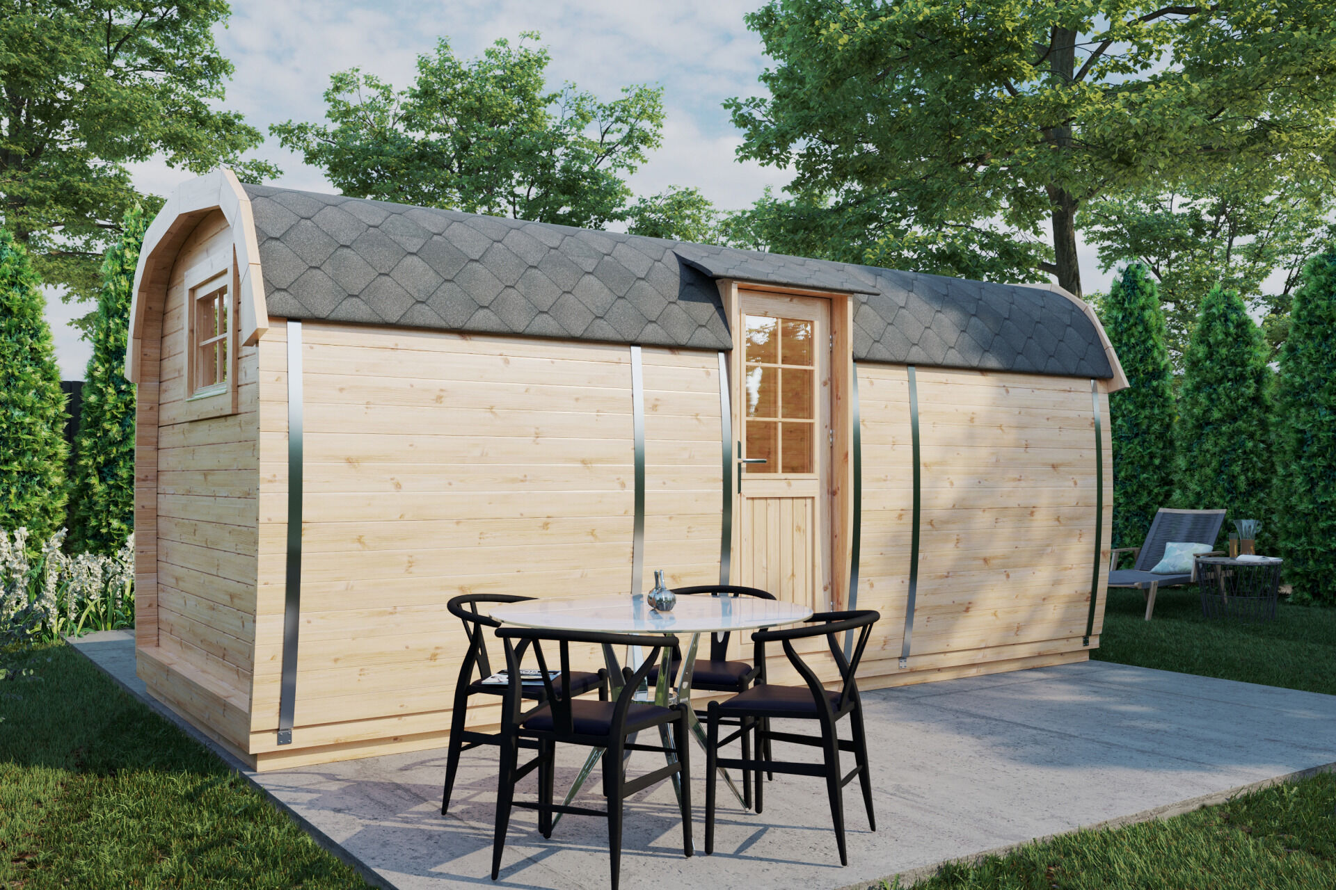 Camping Bus Tromso 230x480, montiert