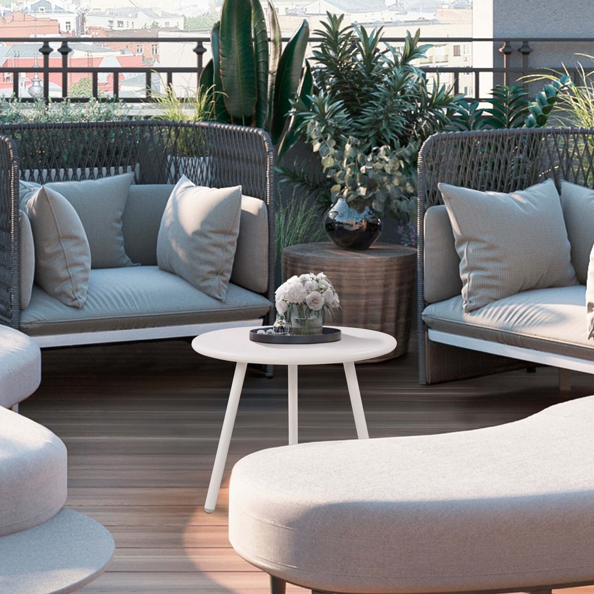 Couchtisch Berea, weiß