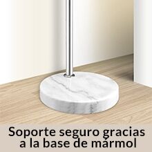Design Bogenlampe Grau 150-175cm verstellbar
