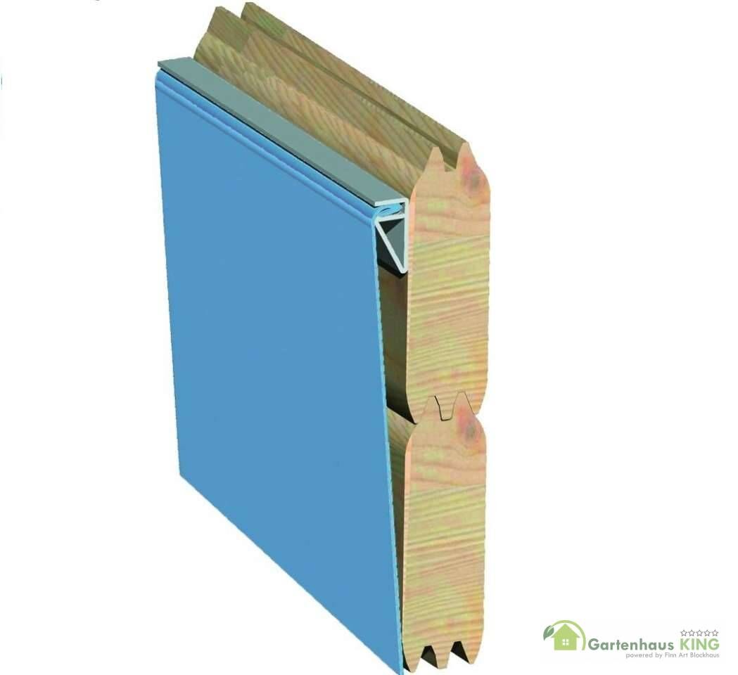 Interline Holzpool Bali Ø 355x116 cm, Basic Set