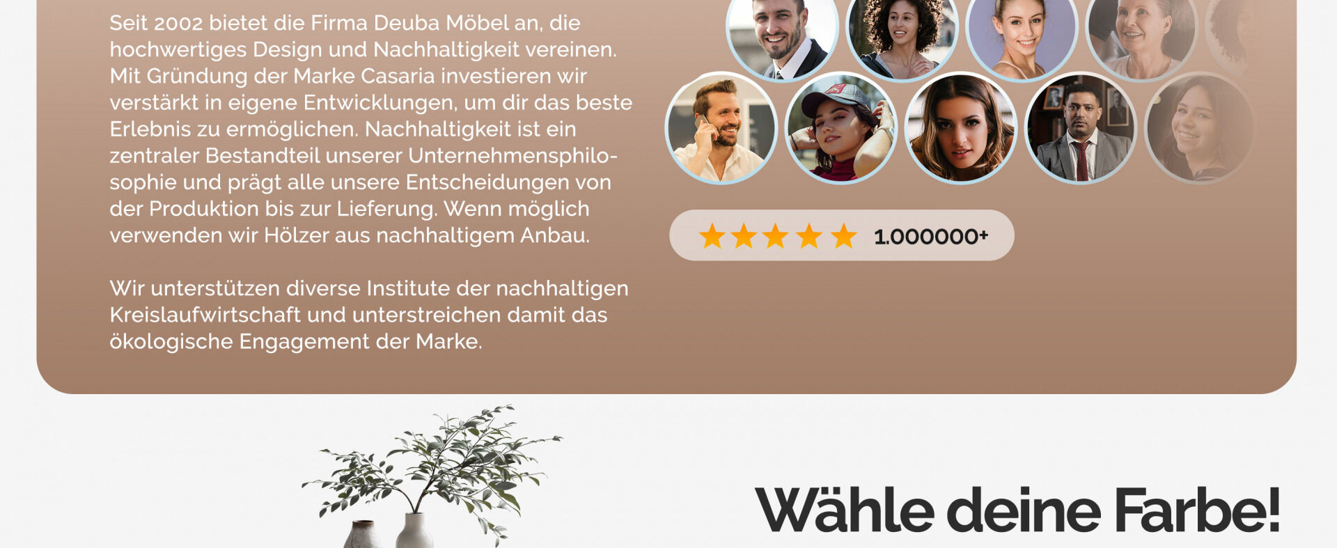 Couchtisch Detroit Holz/Grau 90x60x45cm